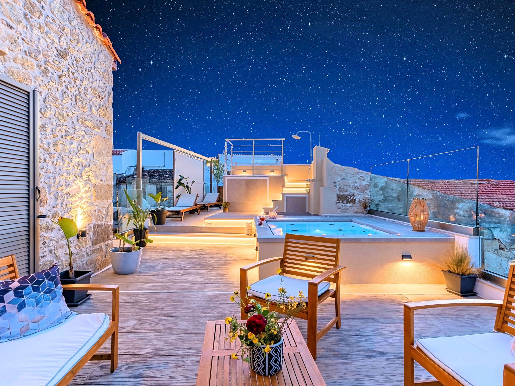 Akalli Villa Privater Pool, Whirlpool