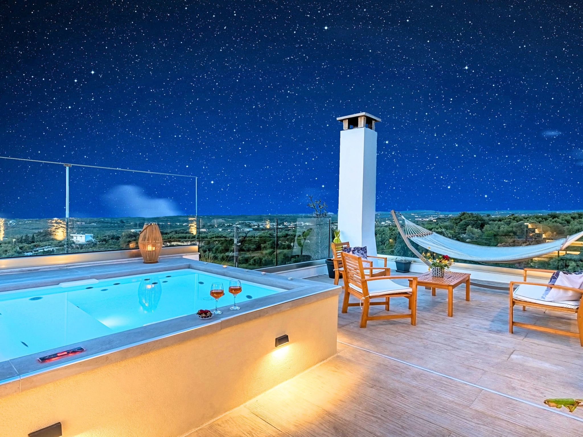 Akalli Villa Privater Pool, Whirlpool