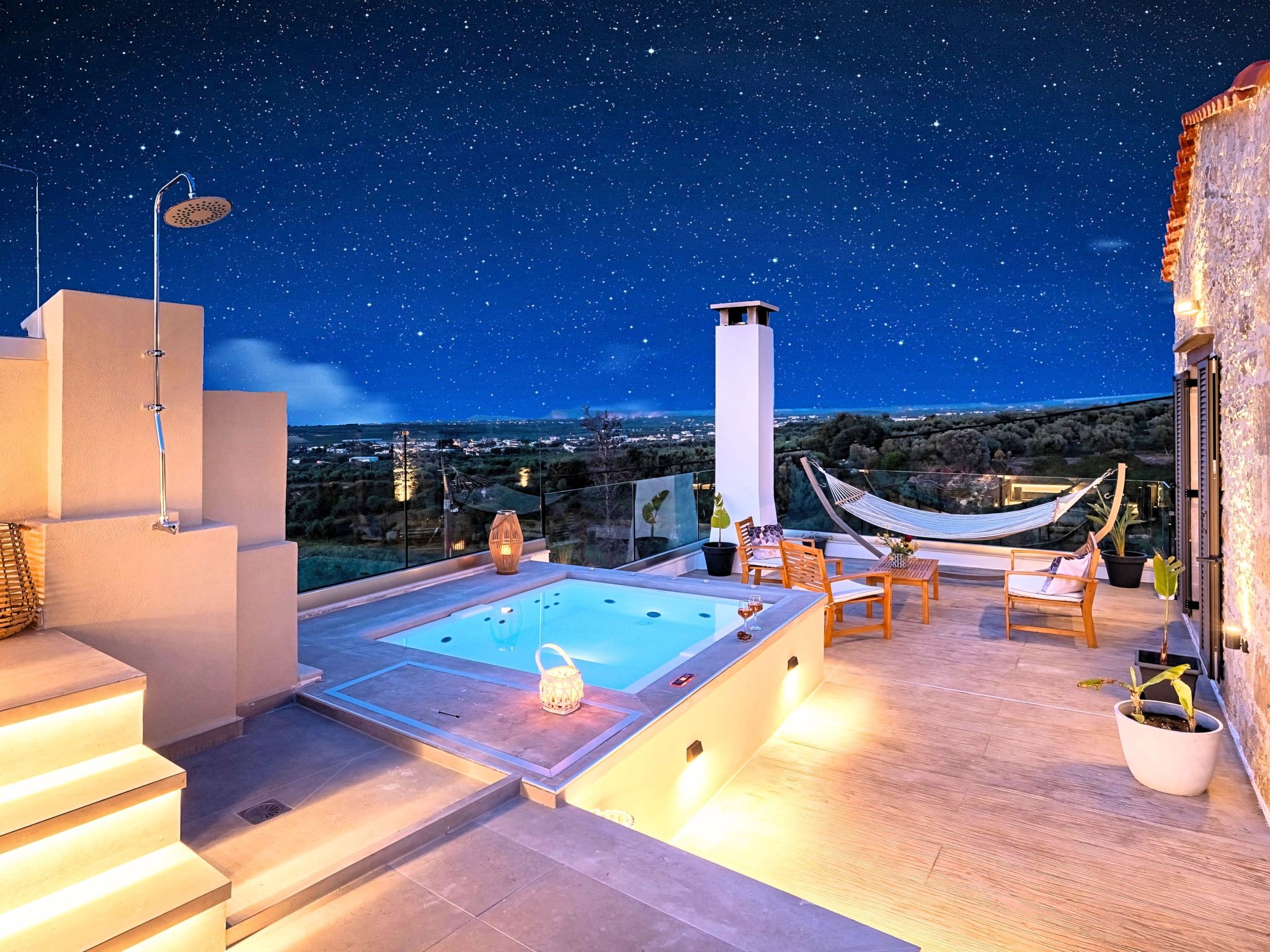 Akalli Villa Privater Pool, Whirlpool