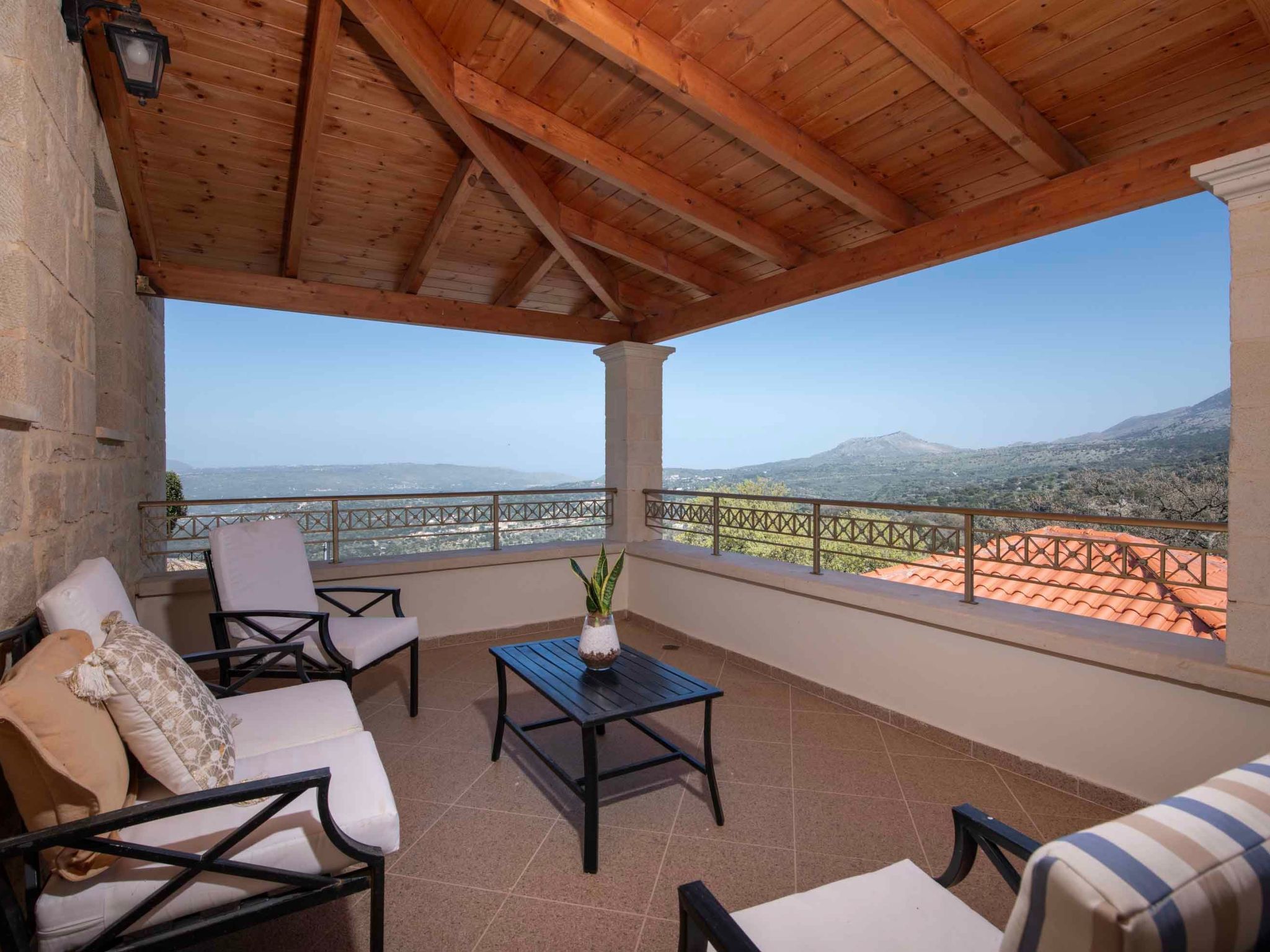 Geroulios Kastro Villa I-"Frei "Beheizter Pool,Meerblick-Binnen