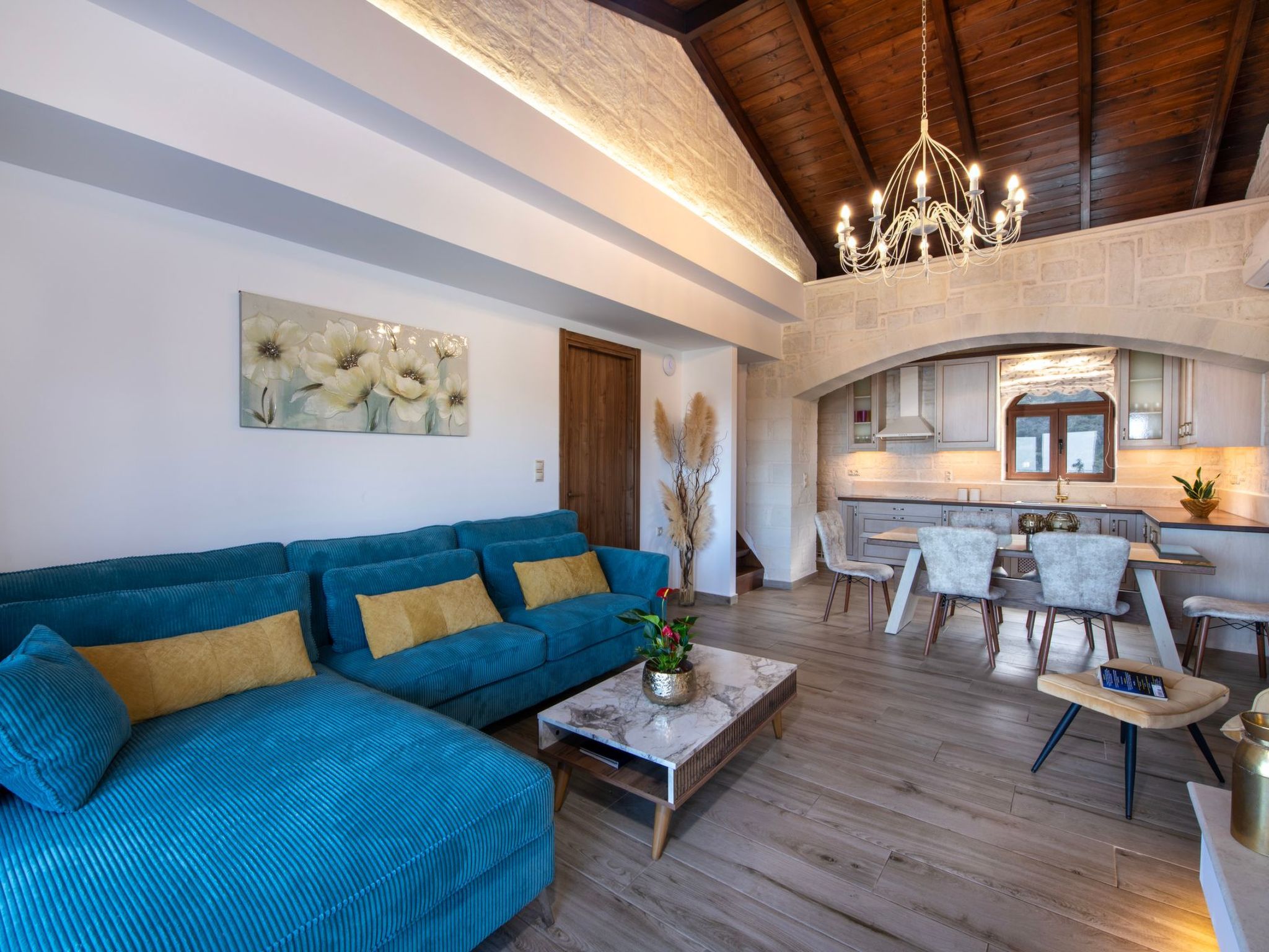 Geroulios Kastro Villa II"Free"Beheizter Pool, Whirlpool-Binnen