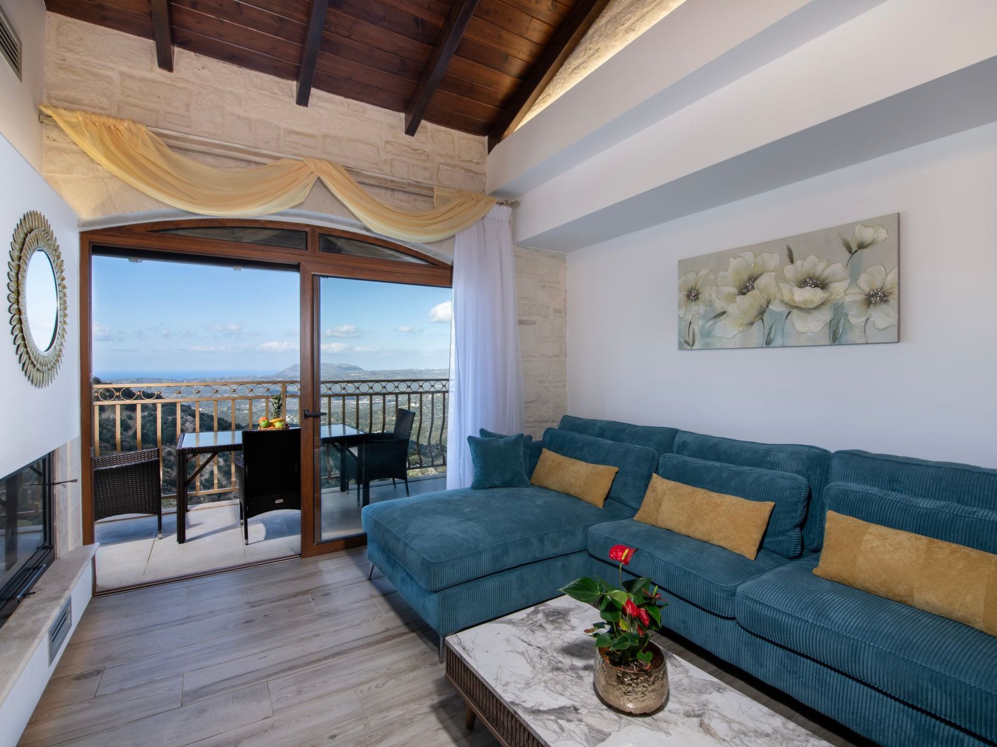 Geroulios Kastro Villa II"Free"Beheizter Pool, Whirlpool-Binnen