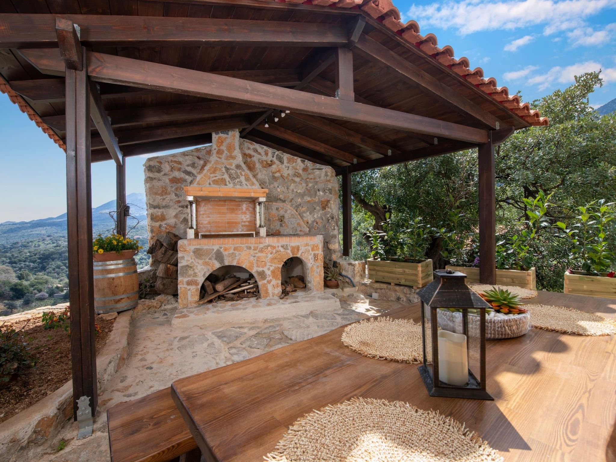 Geroulios Kastro Villa II"Free"Beheizter Pool, Whirlpool-Binnen