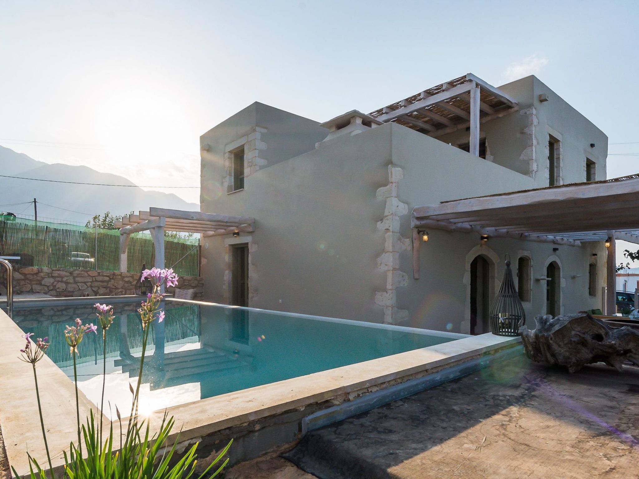 Traditionelle Villa, privater Pool, 5km zum Strand-Draußen