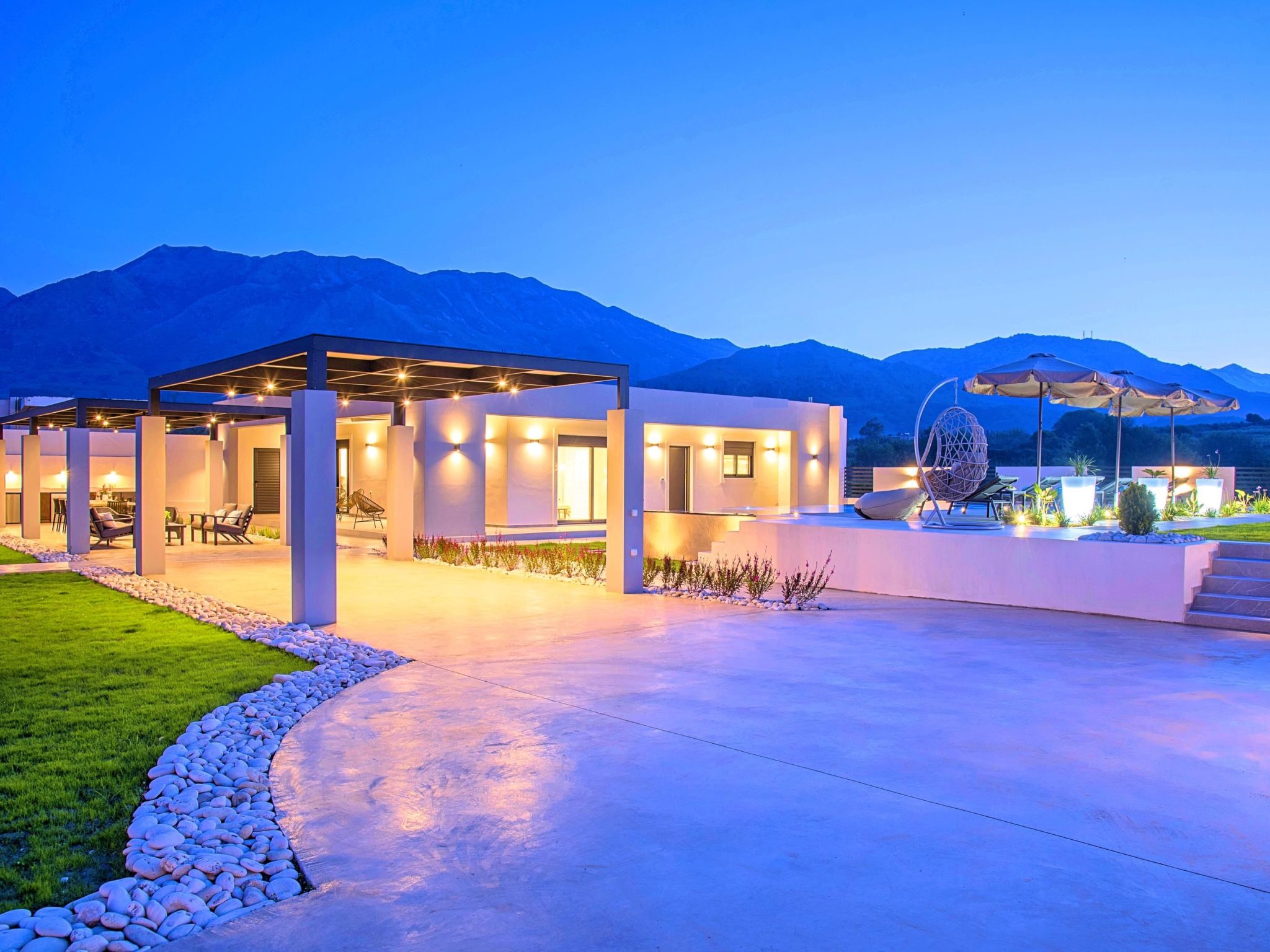 Haus in Georgioupoli mit Außenpool und atemberaubender Aussicht