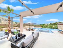 Minaos8: Luxe vrijstaande villa met verwarmd privézwembad in Georgioupoli, Kreta - thumbnail 6