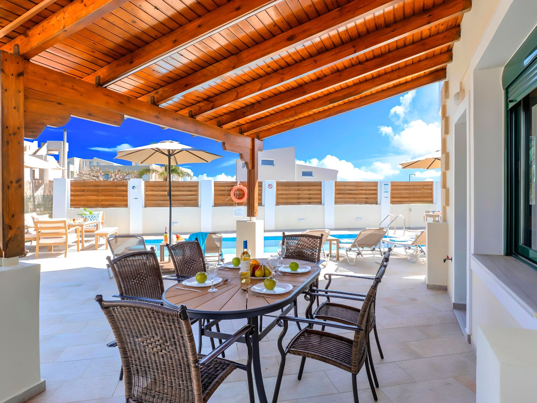 Eliomar Villa am Strand-Binnen