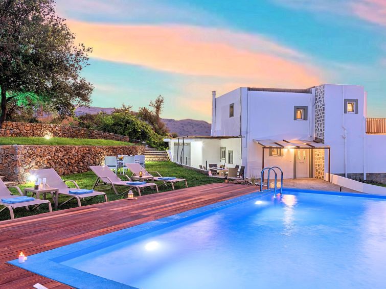 Georgioupolis Blaue Villa Privater Pool
