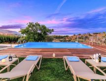 Georgioupolis Blaue Villa Privater Pool