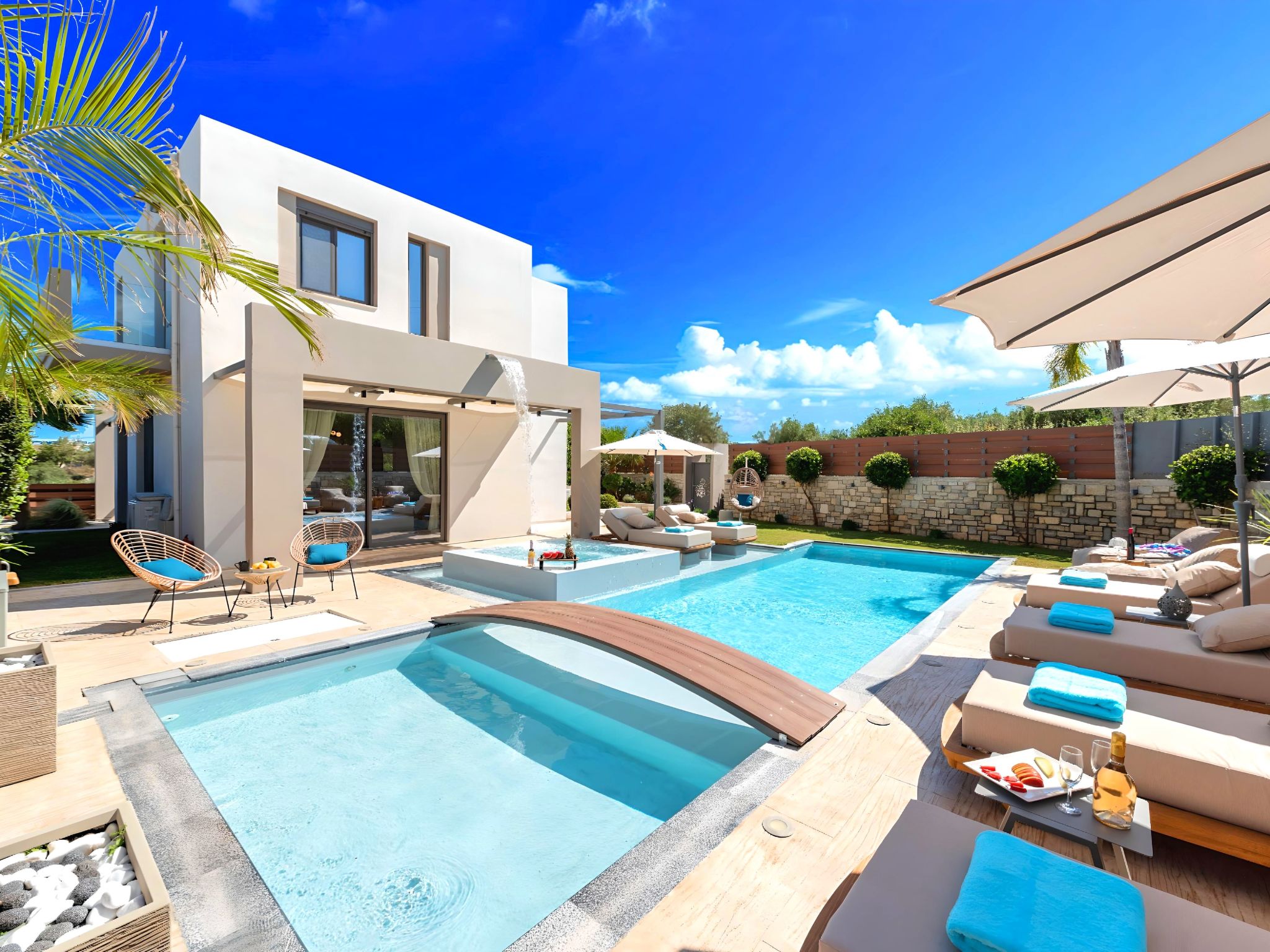 Villa Minoas Grand: Ruim vakantieverblijf aan het meer met panoramisch uitzicht - foto 29