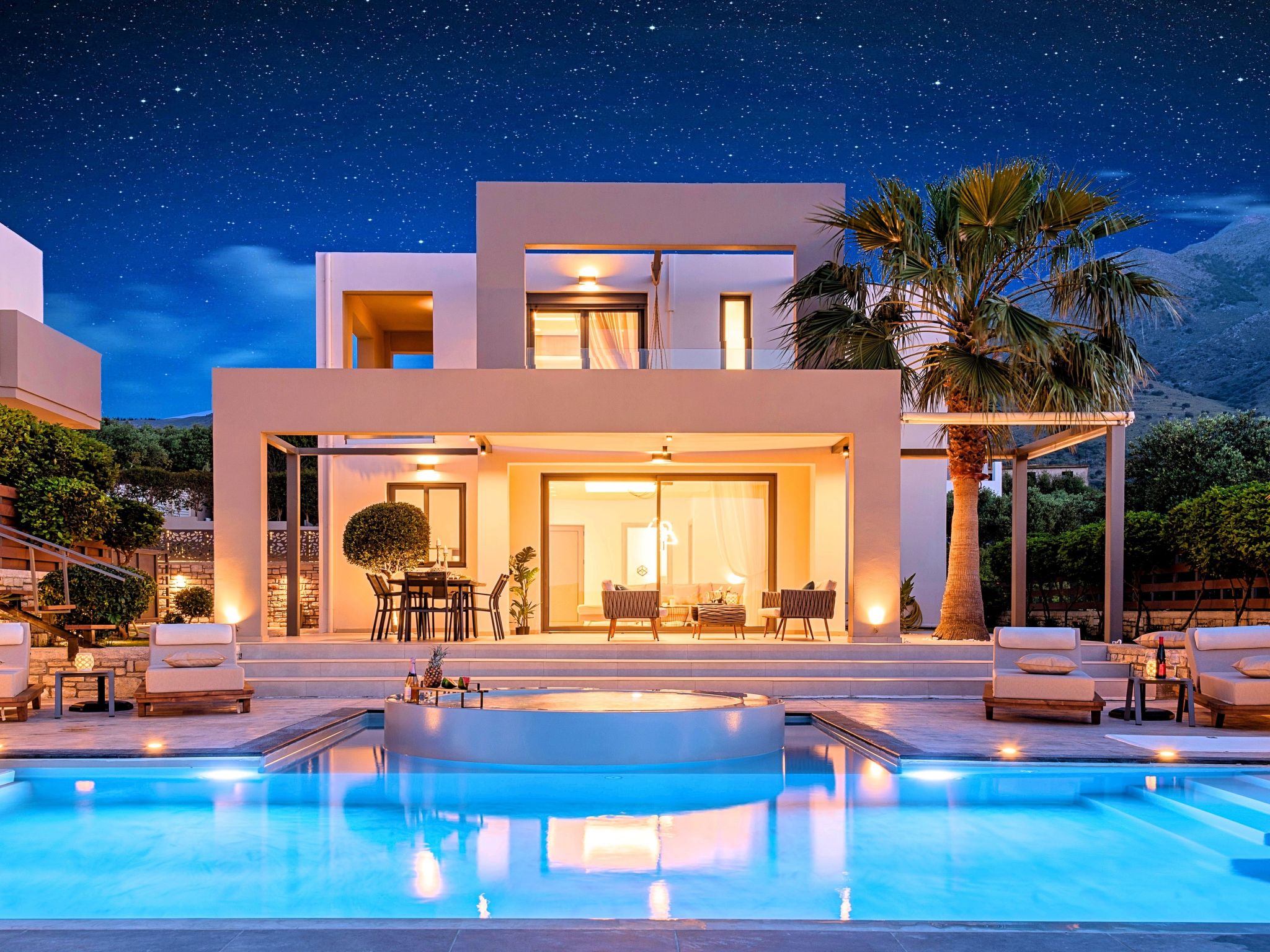 Villa Minoas Grand: Ruim vakantieverblijf aan het meer met panoramisch uitzicht - foto 21