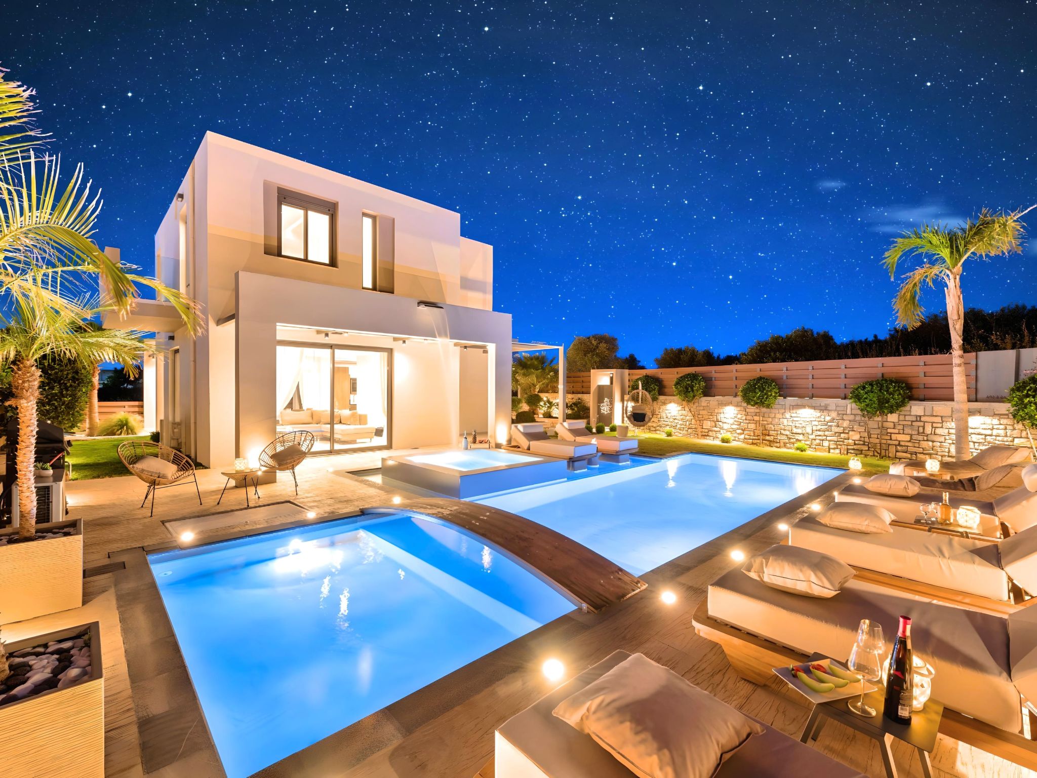 Villa Minoas Grand: Ruim vakantieverblijf aan het meer met panoramisch uitzicht - foto 23