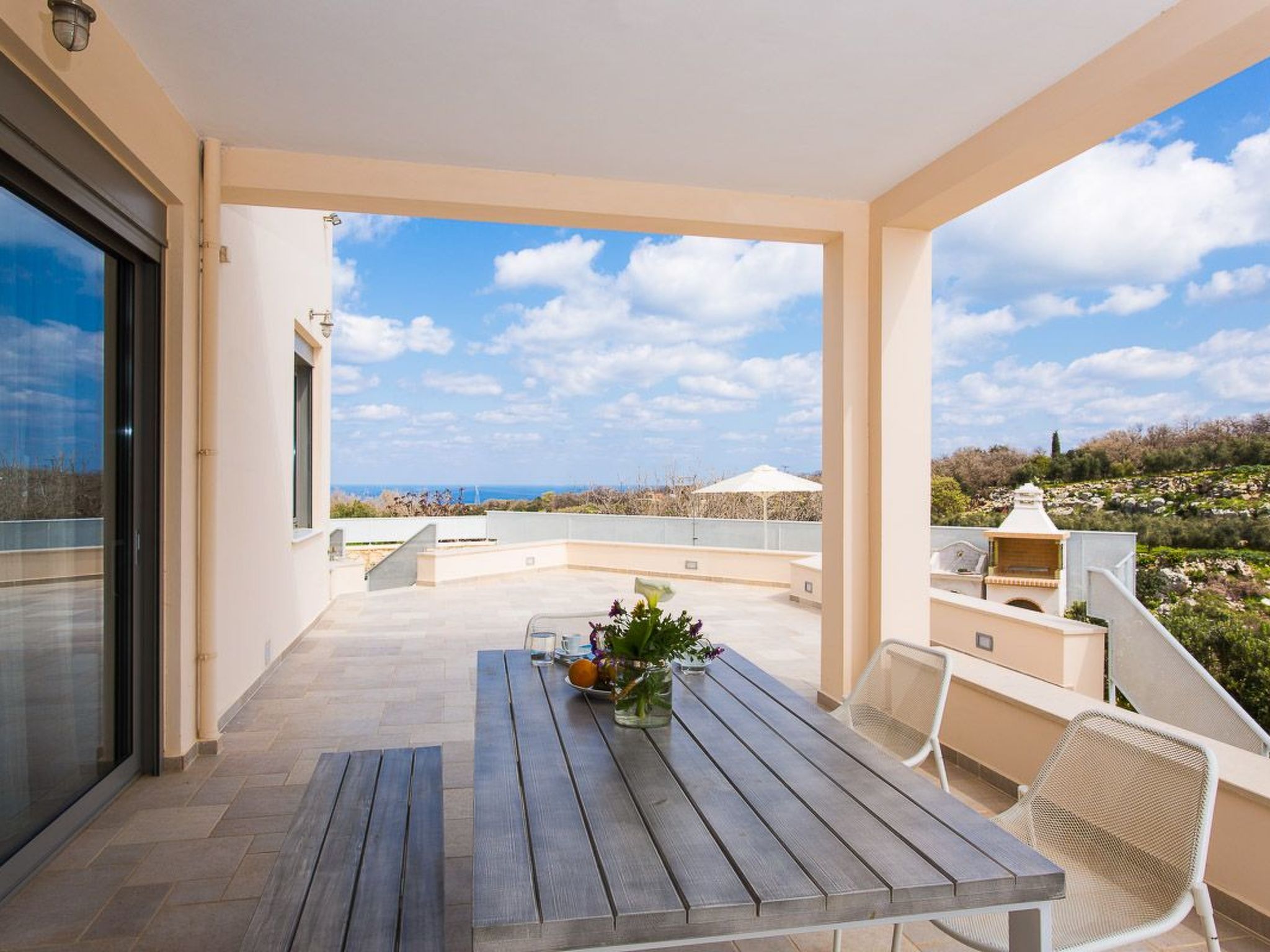 Deluxe Villa Ianthos - Whirlpool im Freien, Kinderpool-Outside