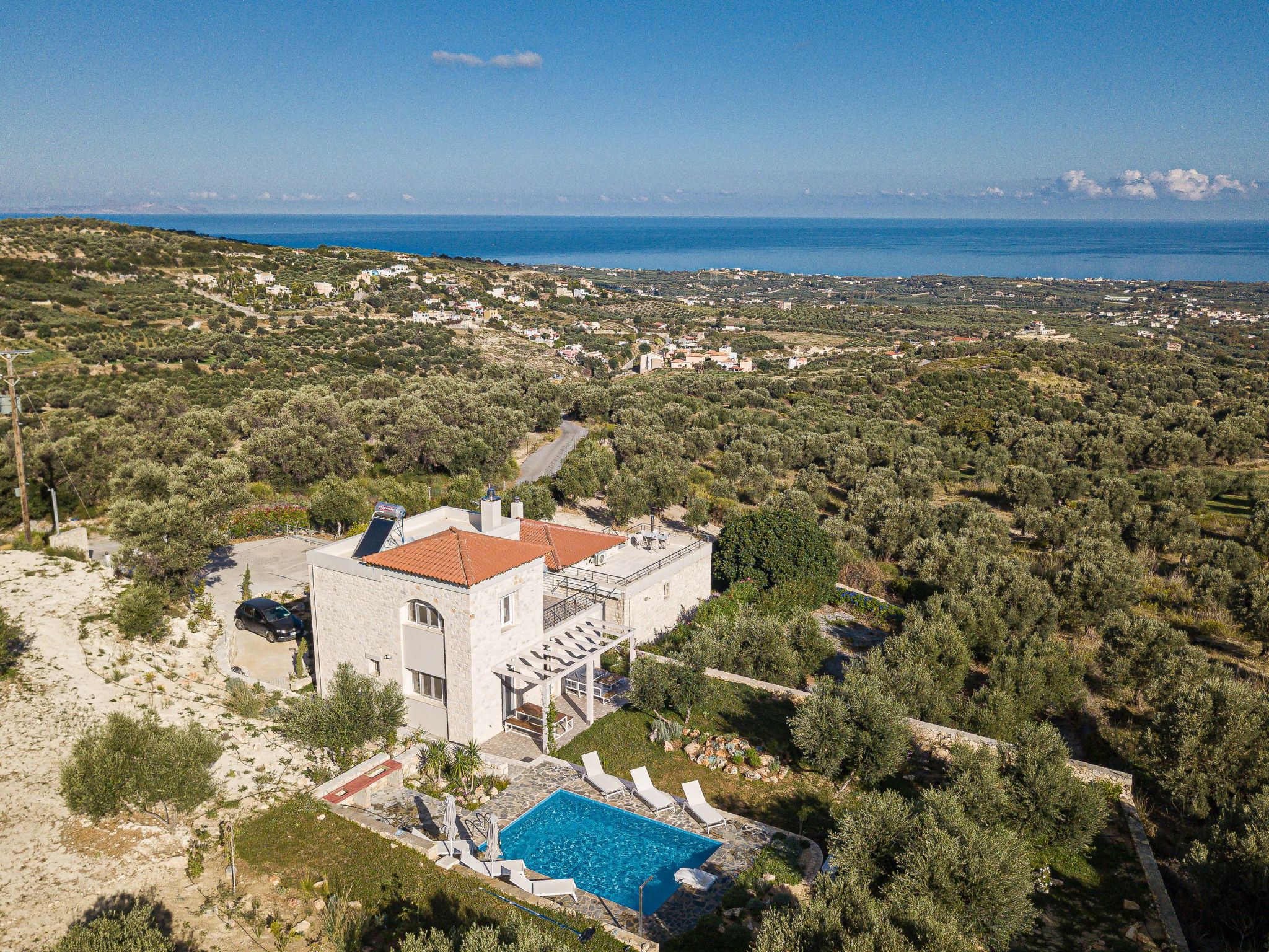 Vakantiehuis met privé zwembad in Adele (Griekenland) voor 6 personen