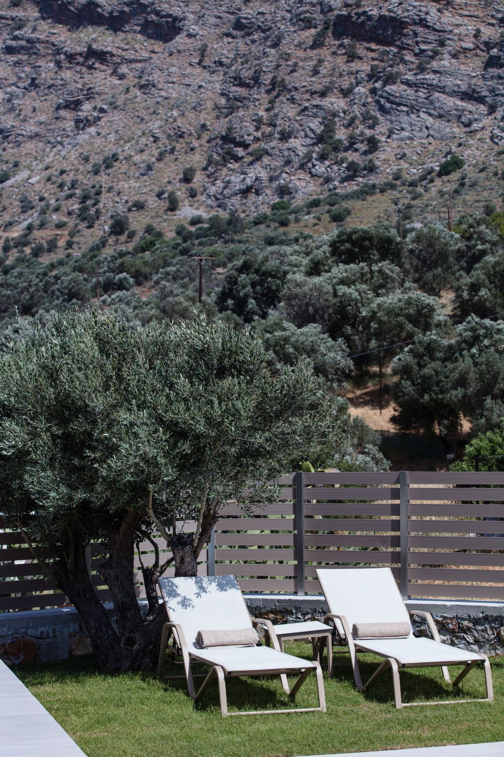Berghütte "Kedros Villa" mit Bergblick-Buiten