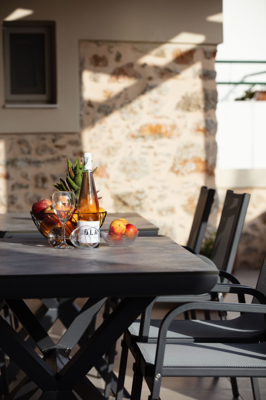 Berghütte "Kedros Villa" mit Bergblick-Buiten