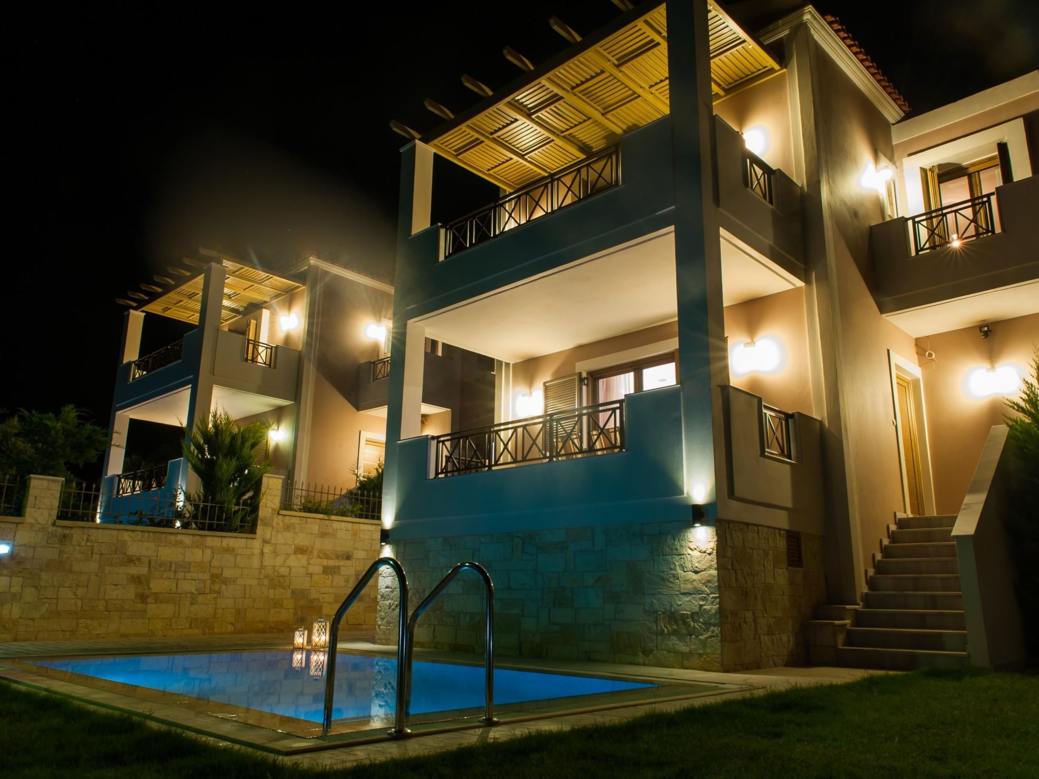 Ferienvilla Natur mit Pool und Terrasse-Binnen