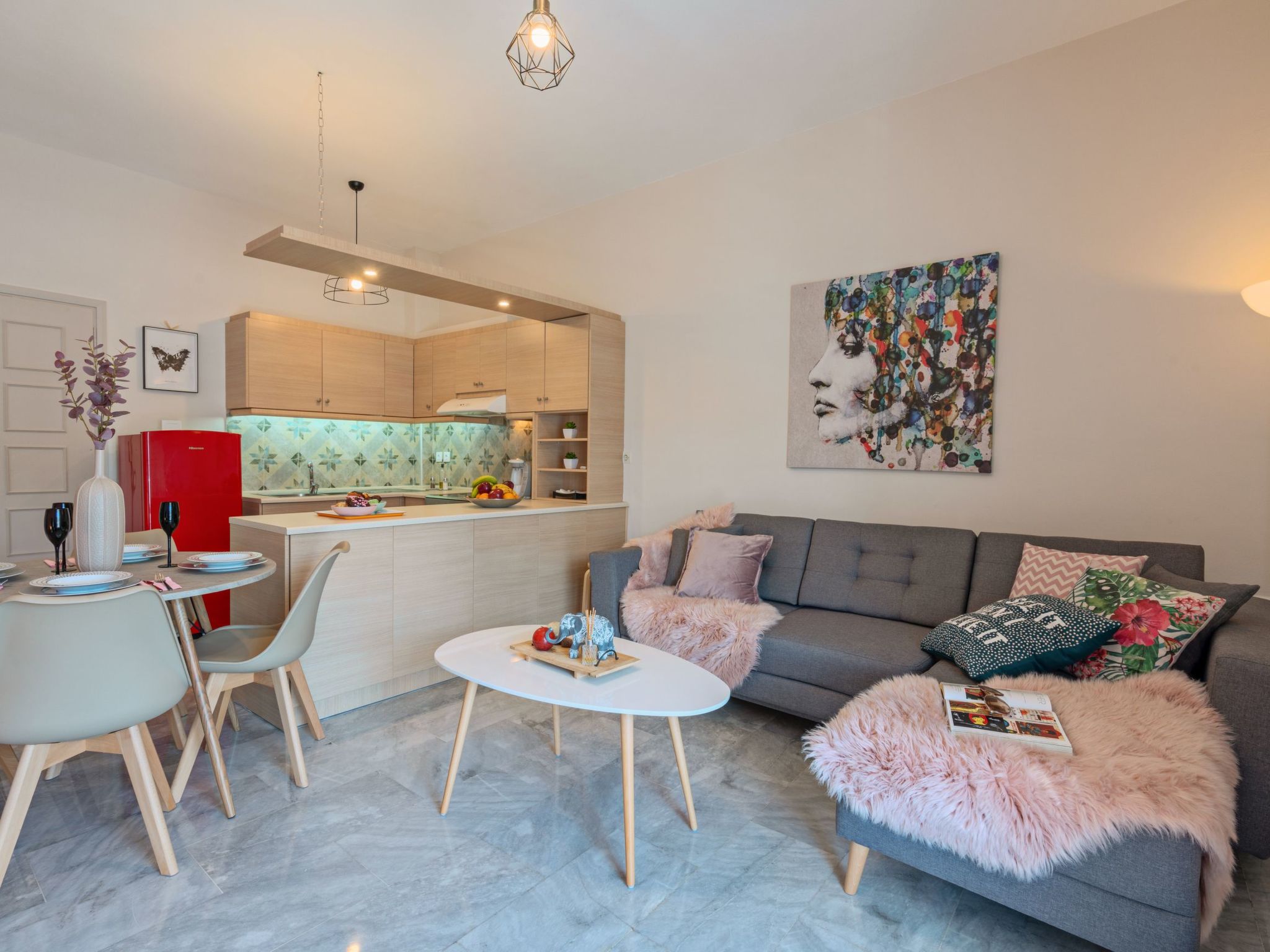 Tres Jolie Stylish Cityheart Wohnung-Dedans