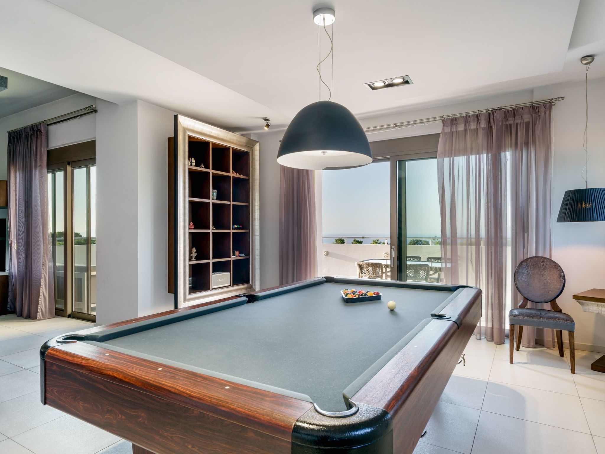 Ferienvilla "Oak Luxury" mit eigenem Pool-Drinnen