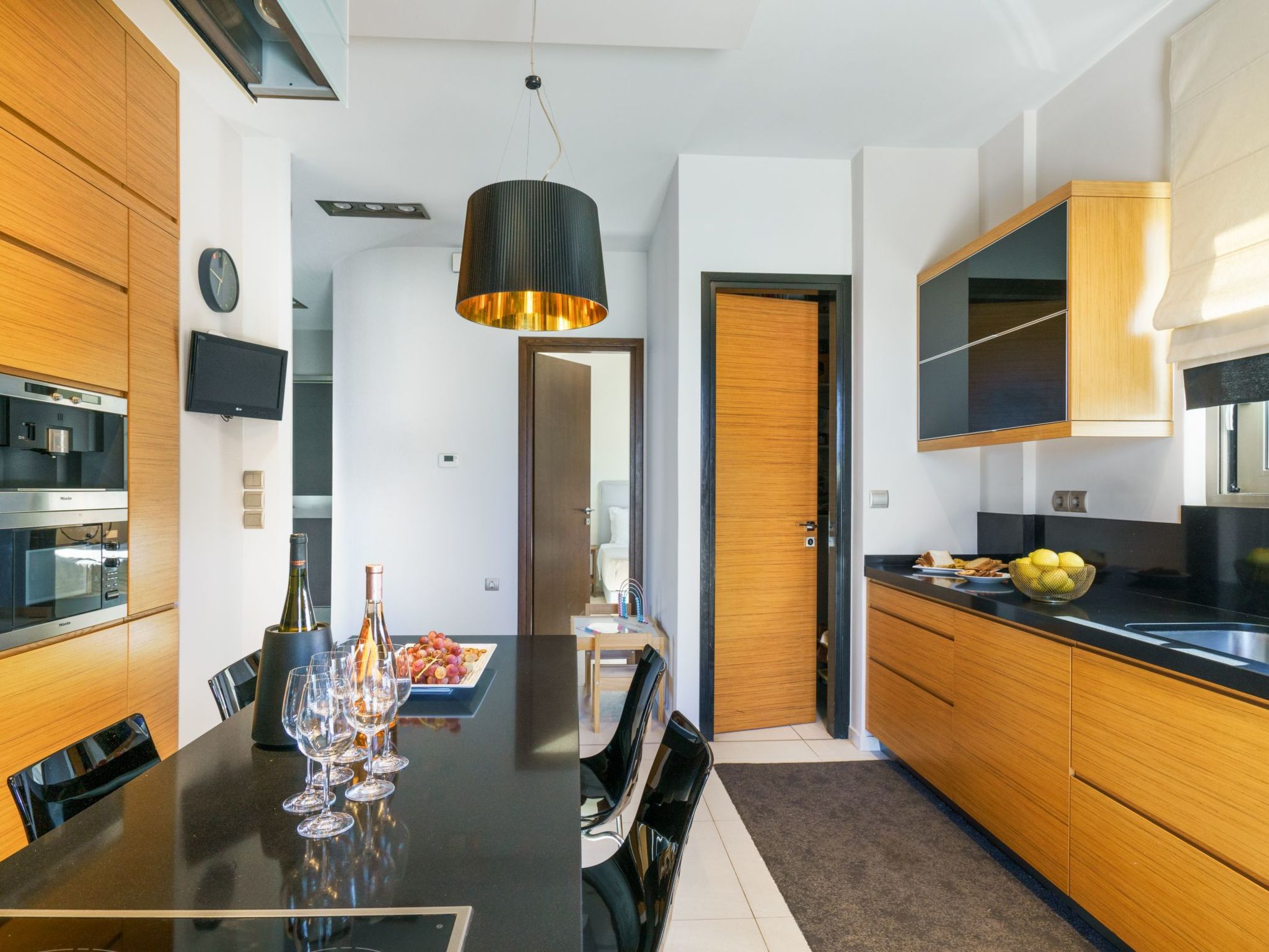 Ferienvilla "Oak Luxury" mit eigenem Pool-Drinnen