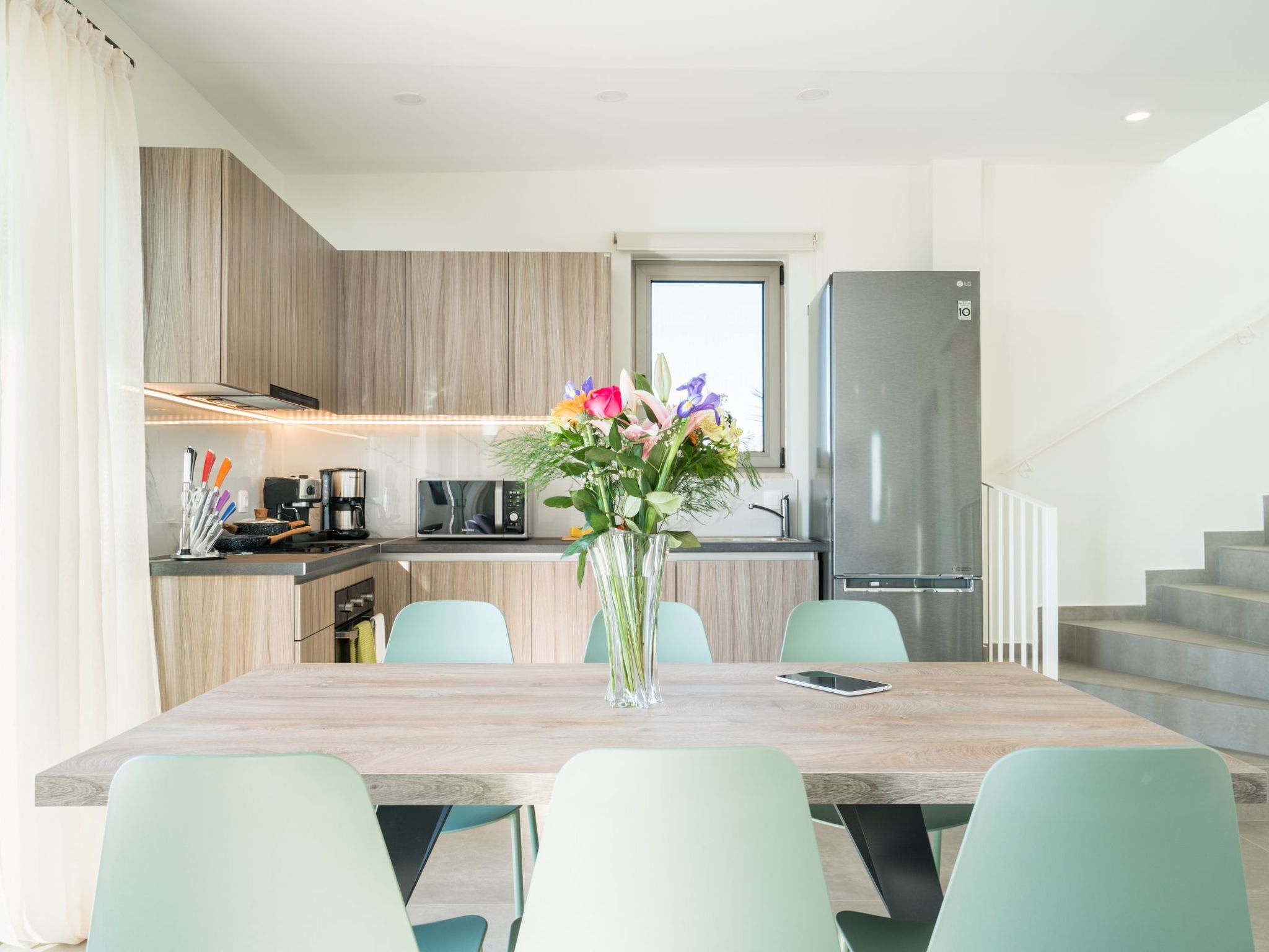 Villa am Strand mit Pool, Kinderbereich und BBQ-Inside