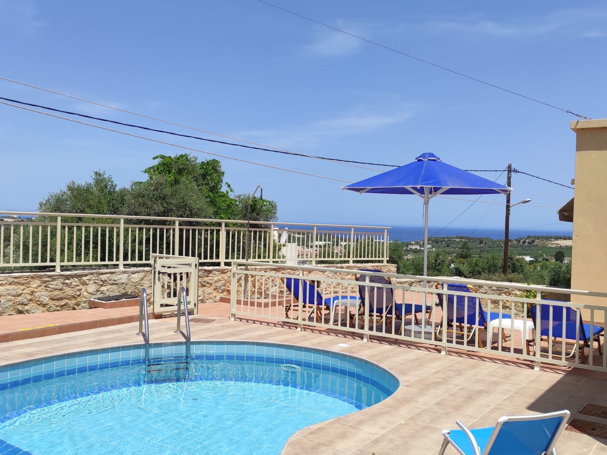 Villa Stefanos, Meerblick, privater Pool, Rethymno-Dedans