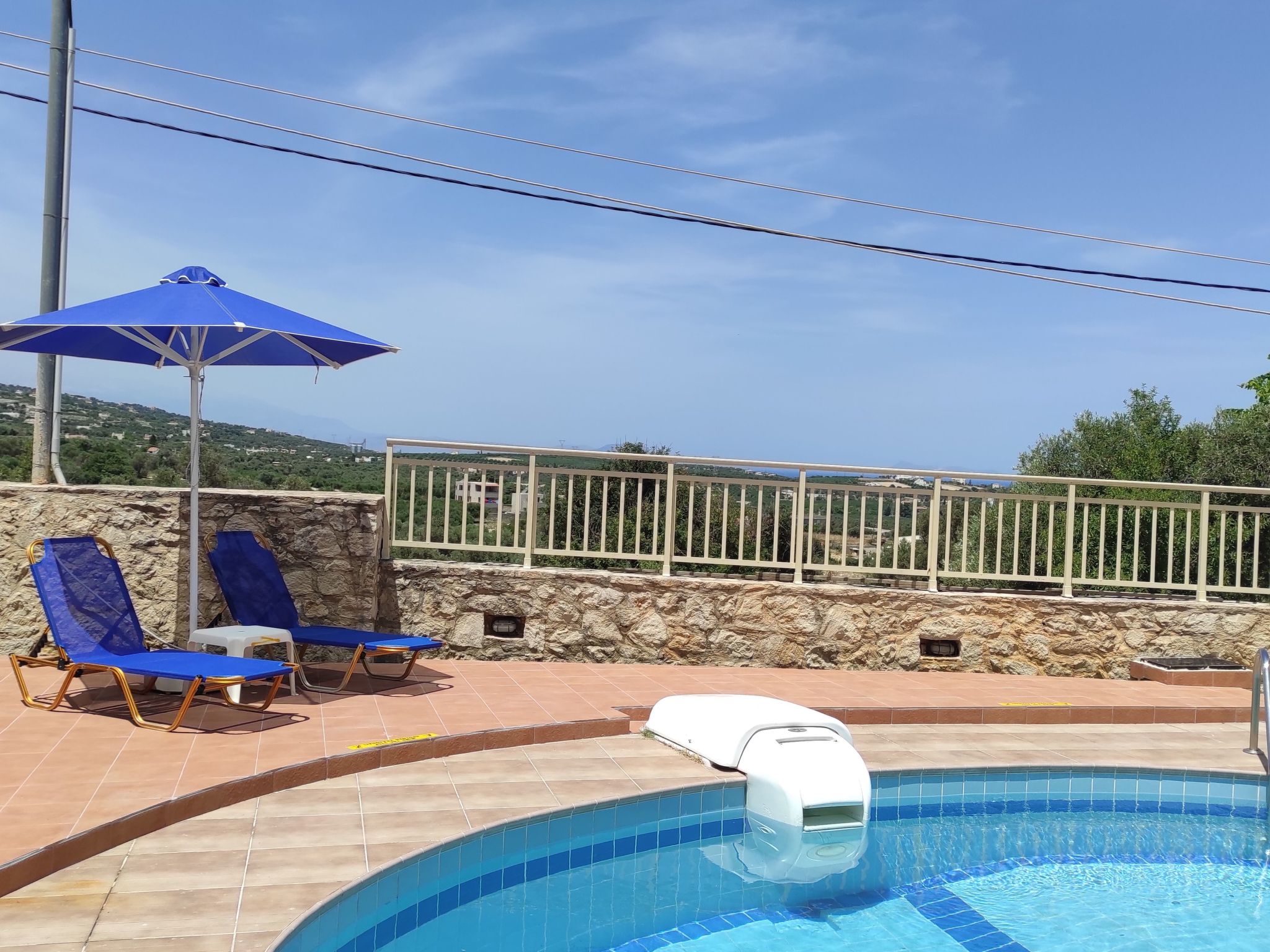 Villa Stefanos, Meerblick, privater Pool, Rethymno-Dedans
