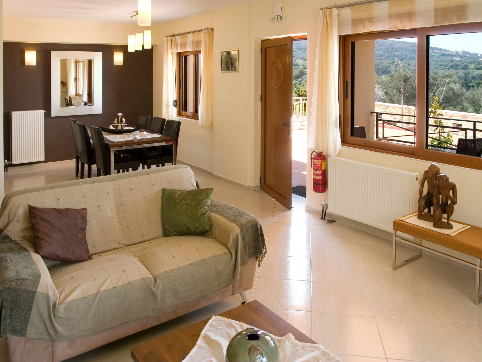 Villa Stefanos, Meerblick, privater Pool, Rethymno-Dedans