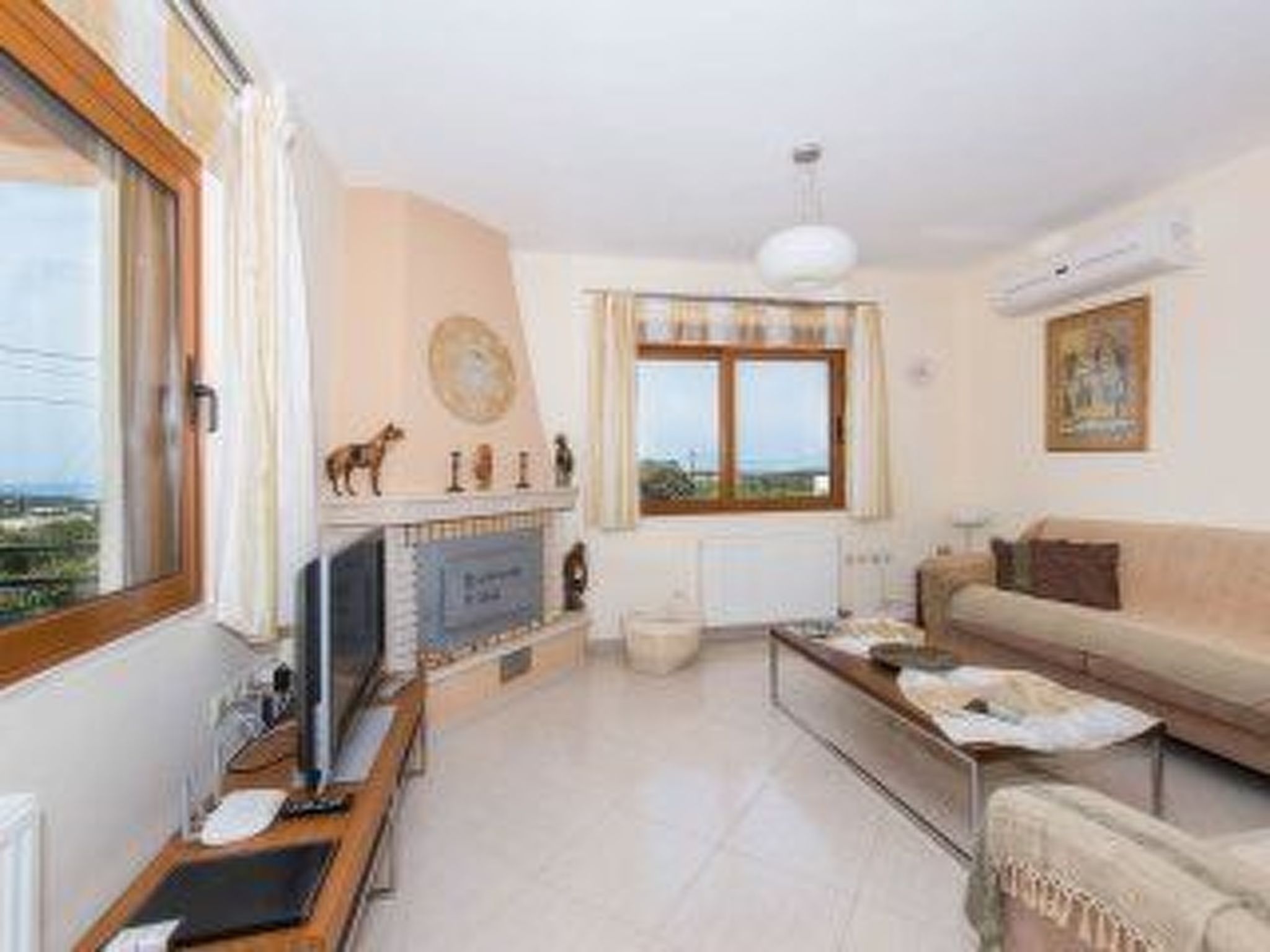 Villa Stefanos, Meerblick, privater Pool, Rethymno-Dedans