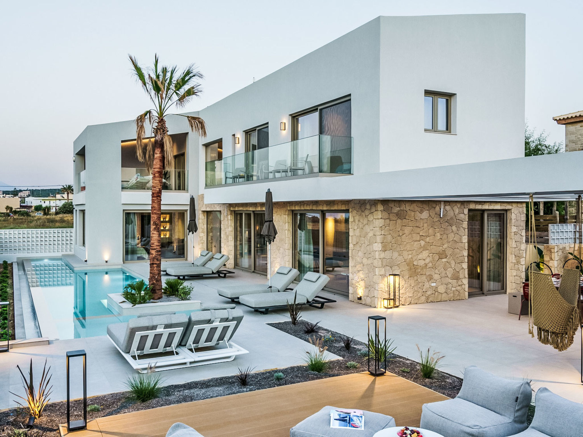 Villa am Strand, beheizter Pool, Playarea, Whirlpool - Dedans