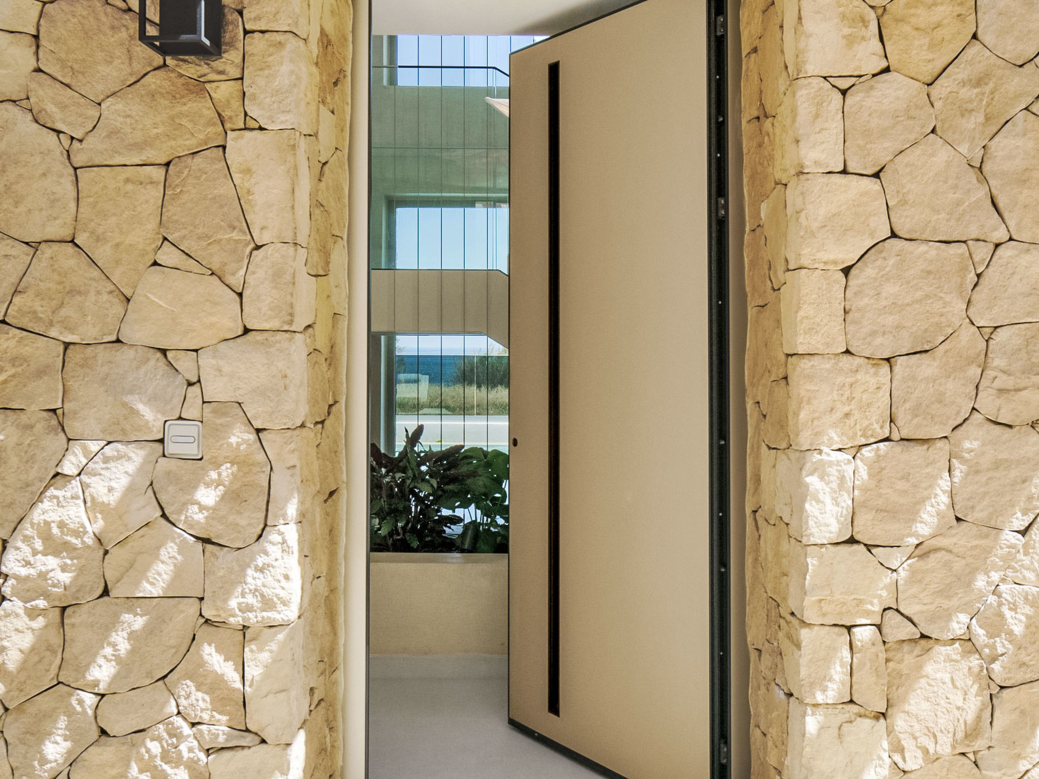 Villa am Strand, beheizter Pool, Playarea, Whirlpool - Dehors