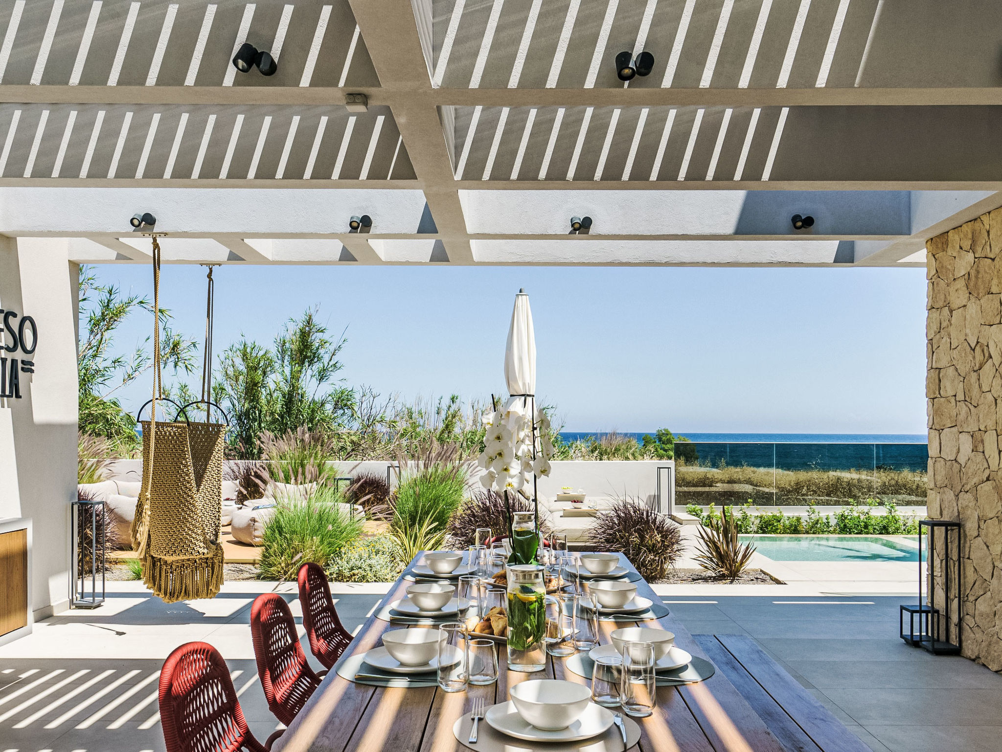 Villa am Strand, beheizter Pool, Playarea, Whirlpool
