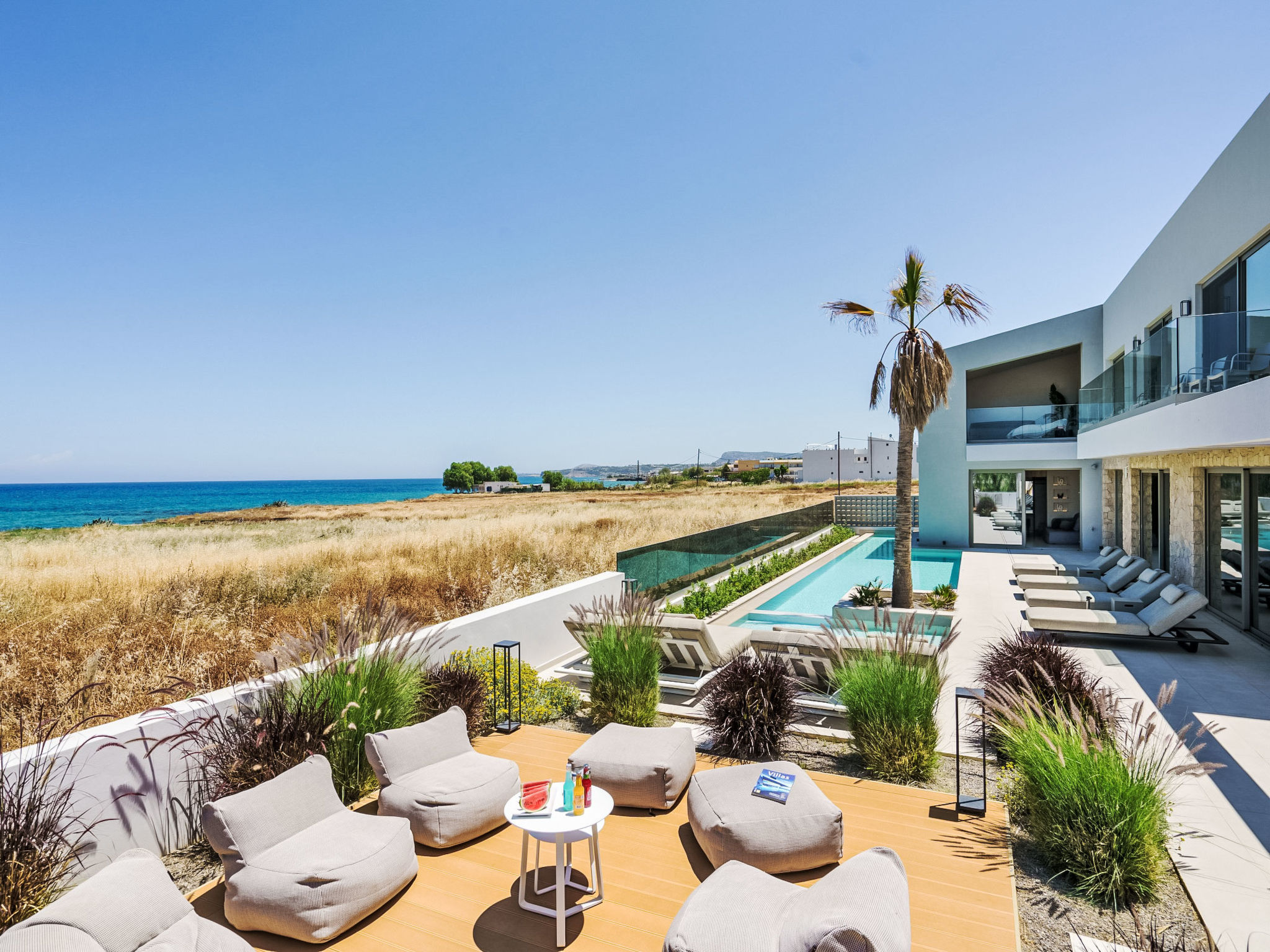 Villa am Strand, beheizter Pool, Playarea, Whirlpool