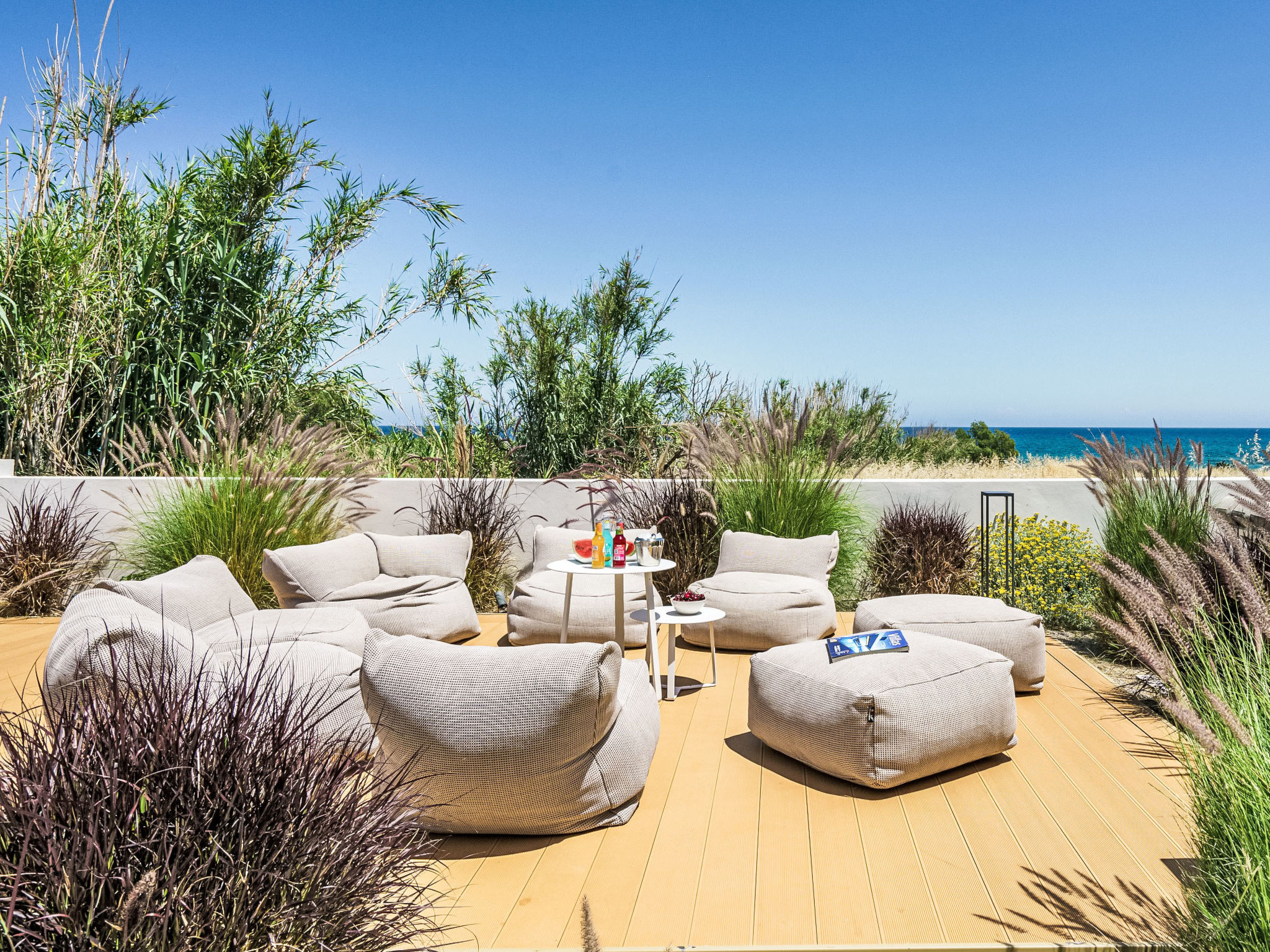 Villa am Strand, beheizter Pool, Playarea, Whirlpool - Dedans