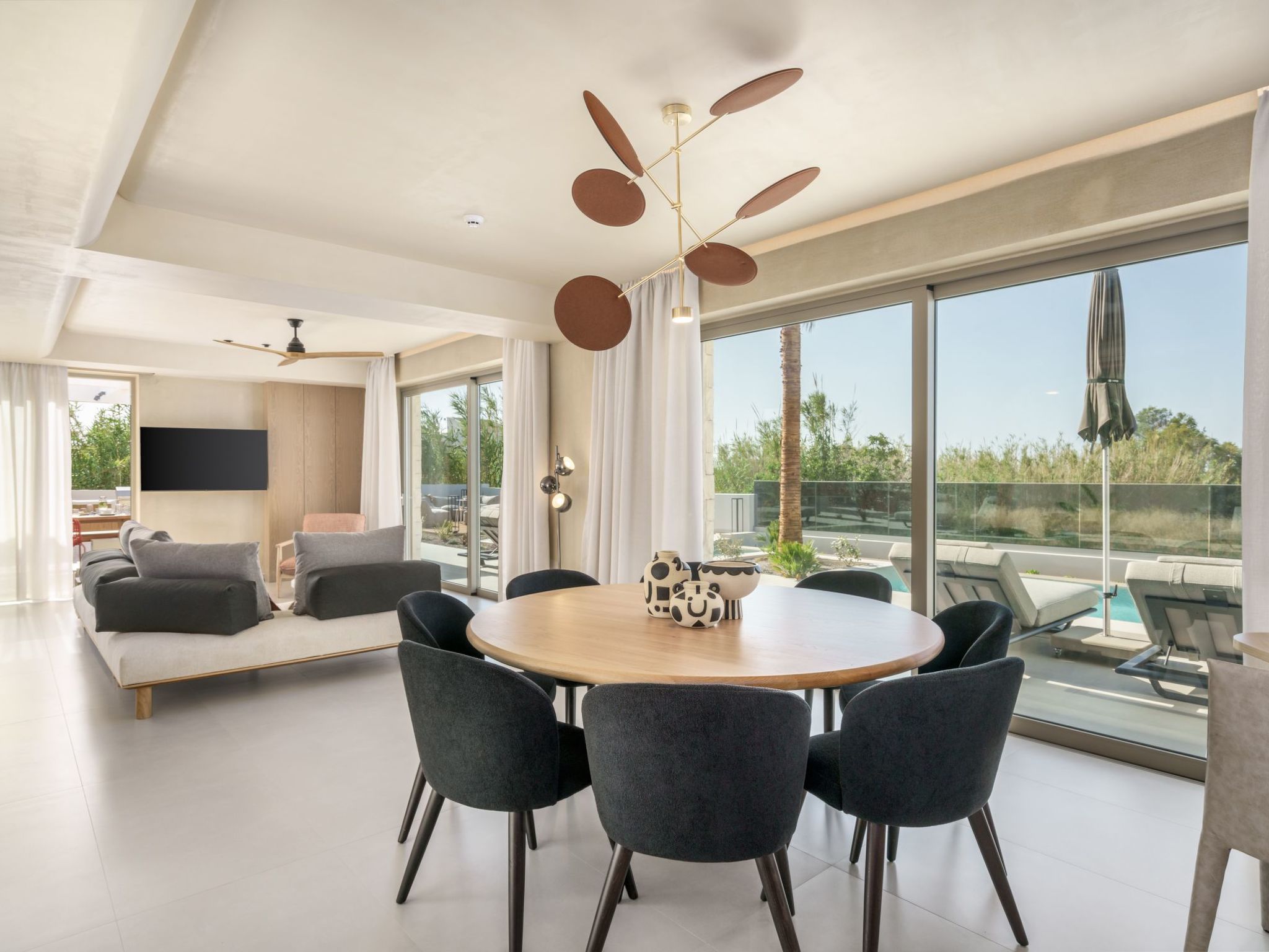 Villa am Strand, beheizter Pool, Playarea, Whirlpool-Inside