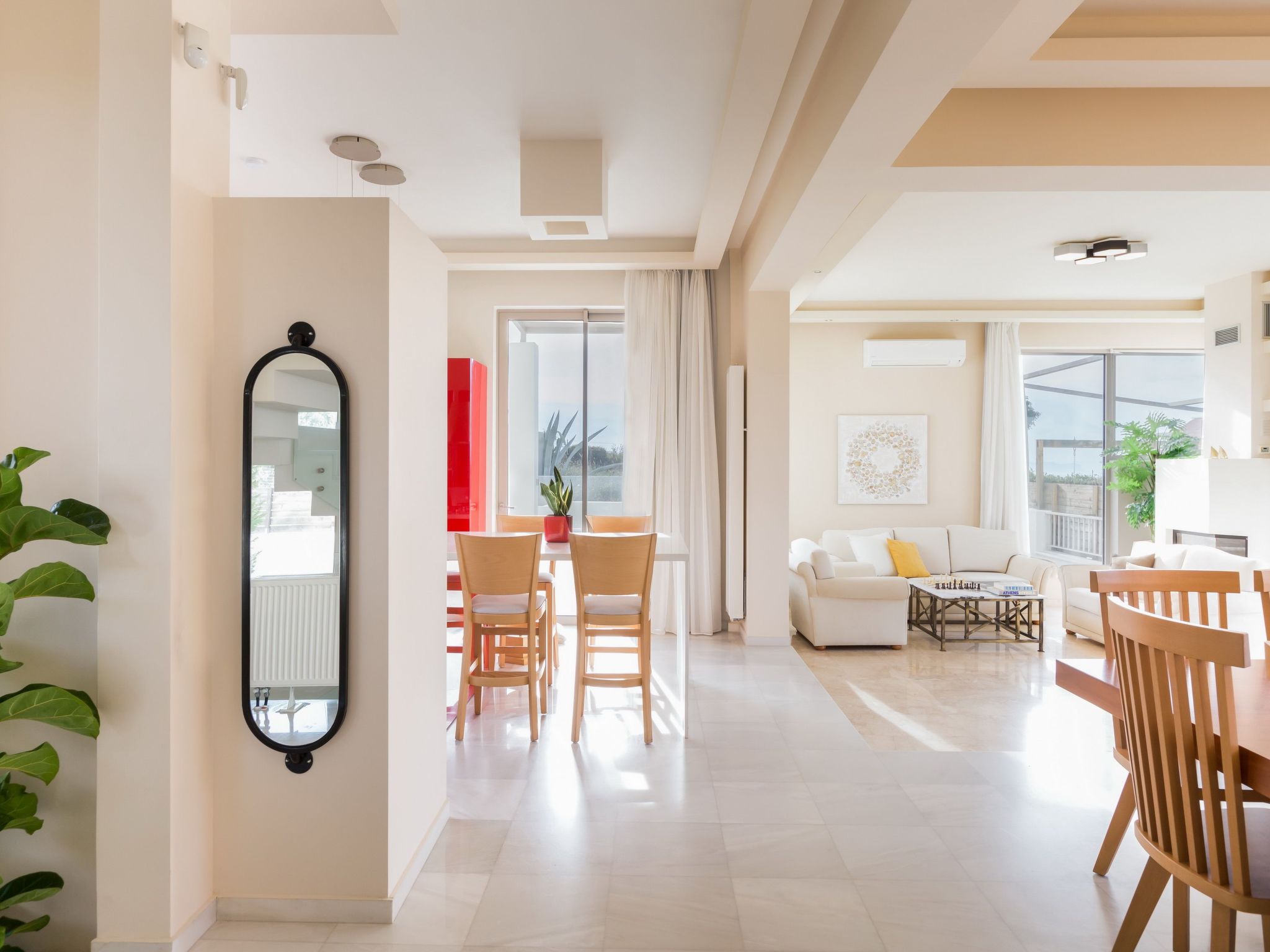 Lux Villa, Beheizter Pool-2km zum Strand,Kinderbereich-Drinnen