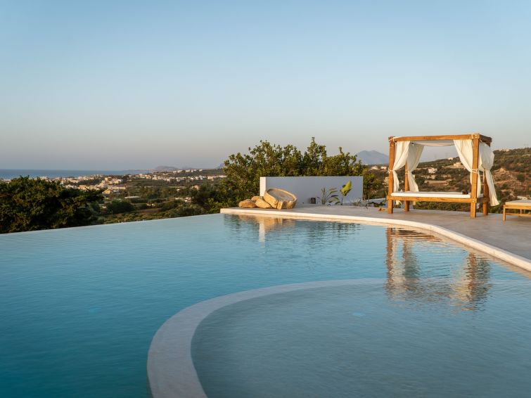 Villa Mit Meerblick Und Privatem Pool, Bbq 1,5km Vom Strand Entfernt - Ретимно