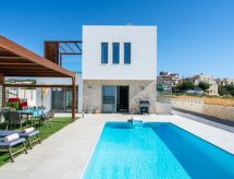 Villa am Strand: luxe strandvilla met privézwembad in Adele, Kreta - thumbnail 2
