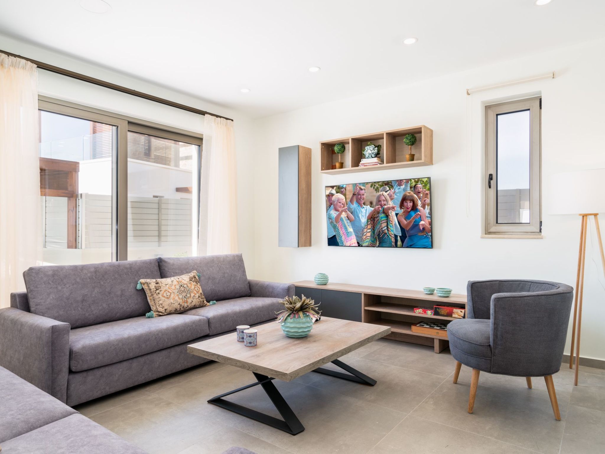 Villa am Strand in Rethymno mit privatem Pool