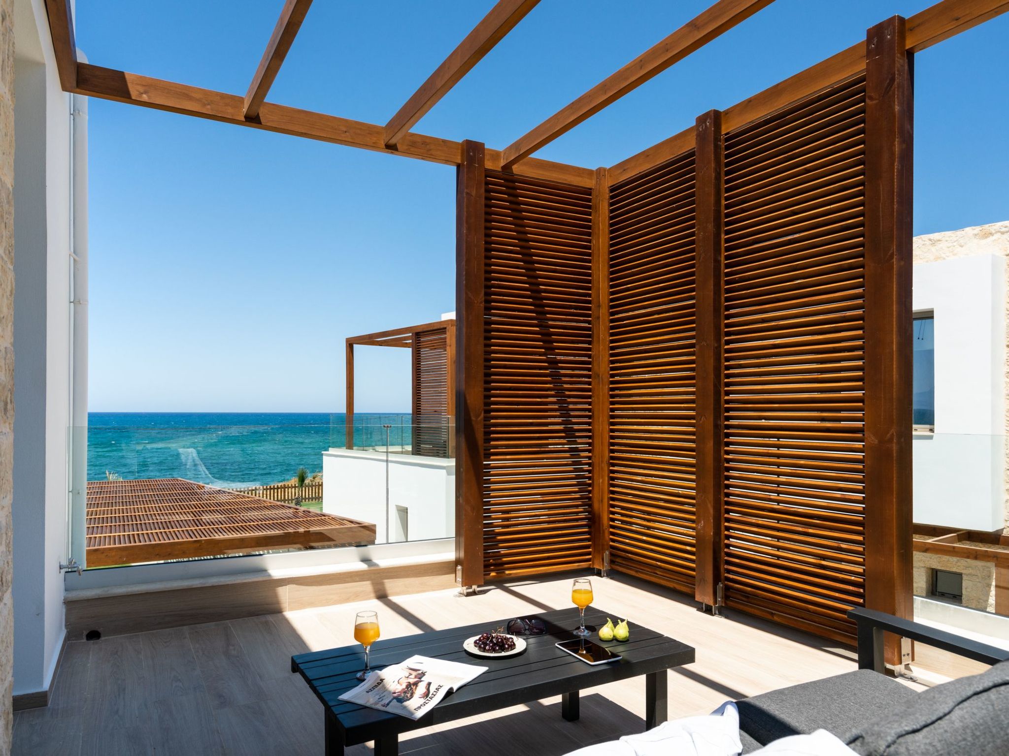 Villa am Strand in Rethymno mit privatem Pool-Image-tags.info