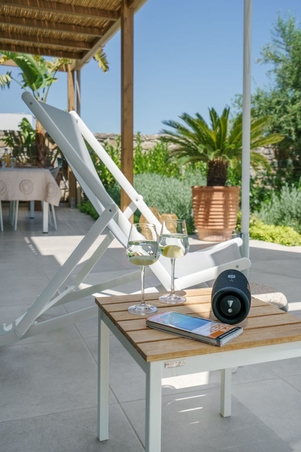 Neue moderne Villa Tessera mit privatem Pool und Grillplatz-Outside