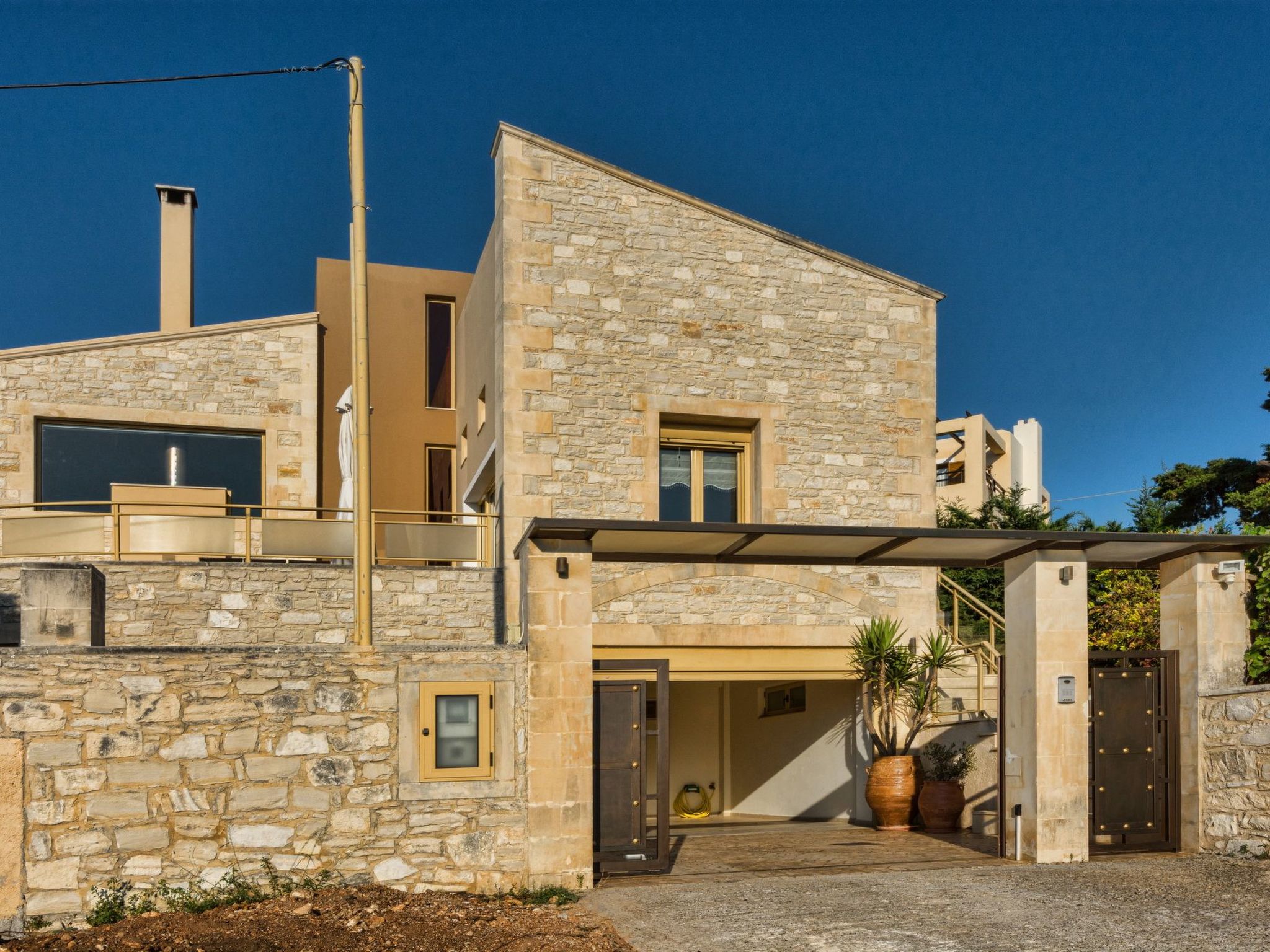 Palladio-Villa-Draußen