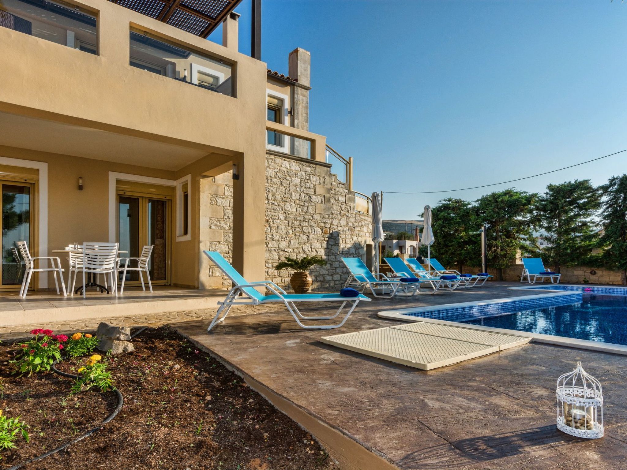 Palladio-Villa-Draußen