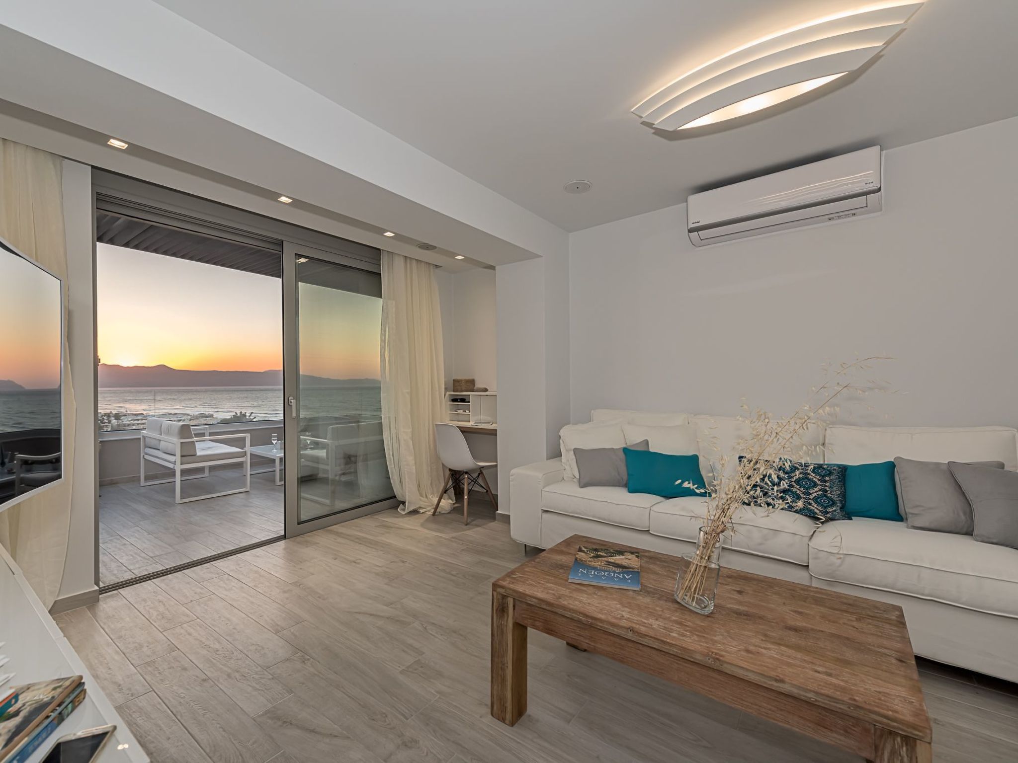 Für 8 Personen ca. 125 m&sup2; in Platanias, Kreta (West-Kreta)-Drinnen