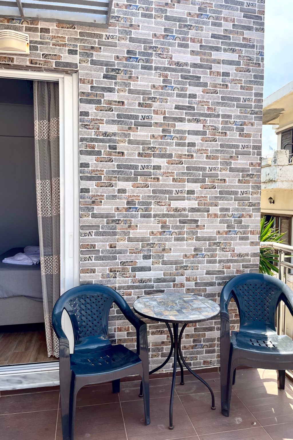 Penthouse am Strand von Chania Ägäis Kreta-Draußen