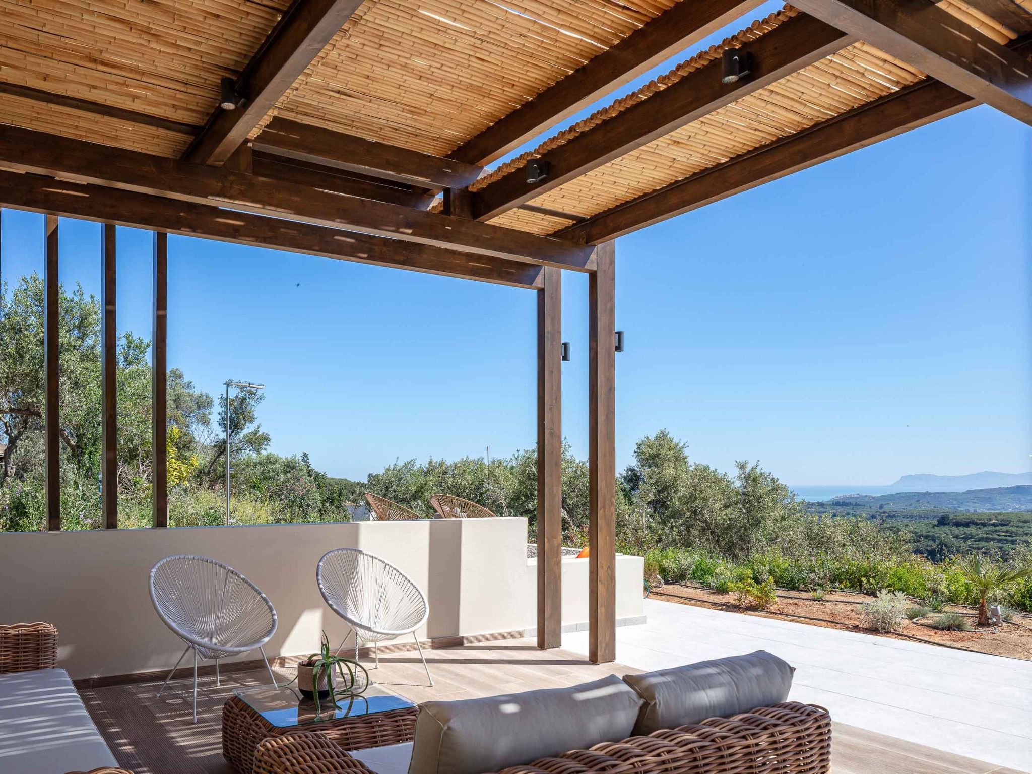 Villa Aglaea - Salzwasser-Pool und atemberaubender Meerblick-Binnen