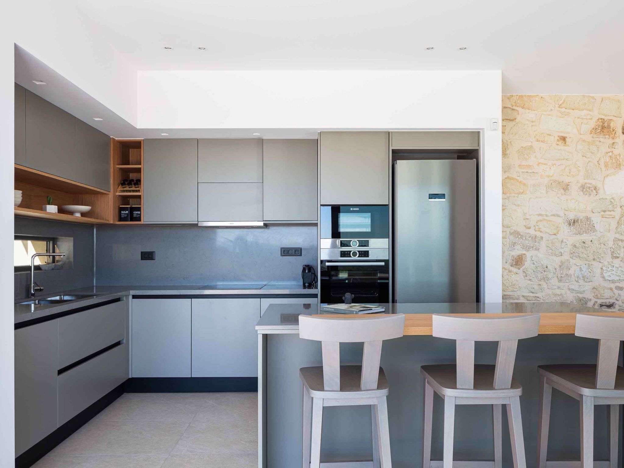 Villa Aglaea - Salzwasser-Pool und atemberaubender Meerblick-Binnen