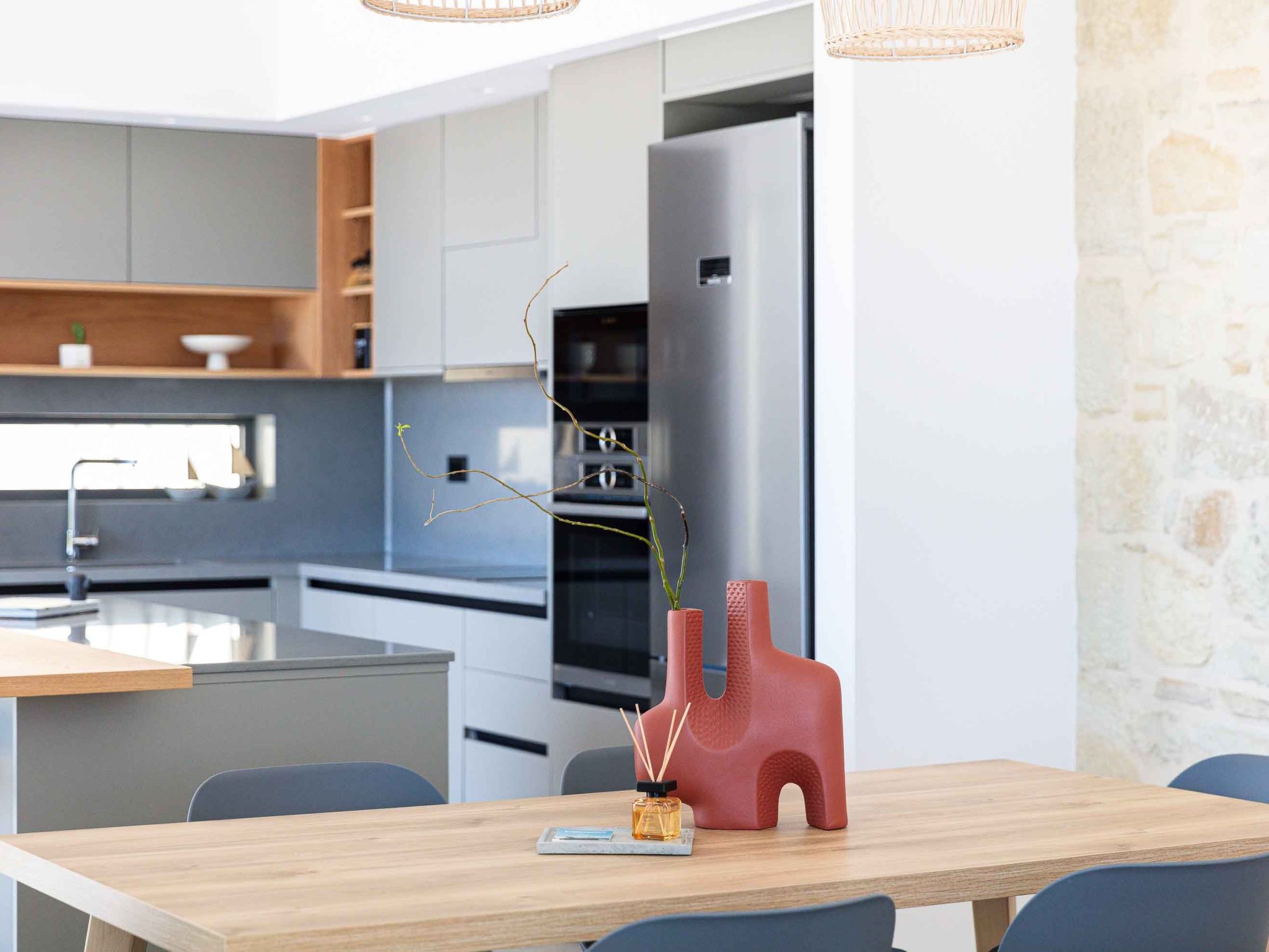 Villa Aglaea - Salzwasser-Pool und atemberaubender Meerblick-Binnen