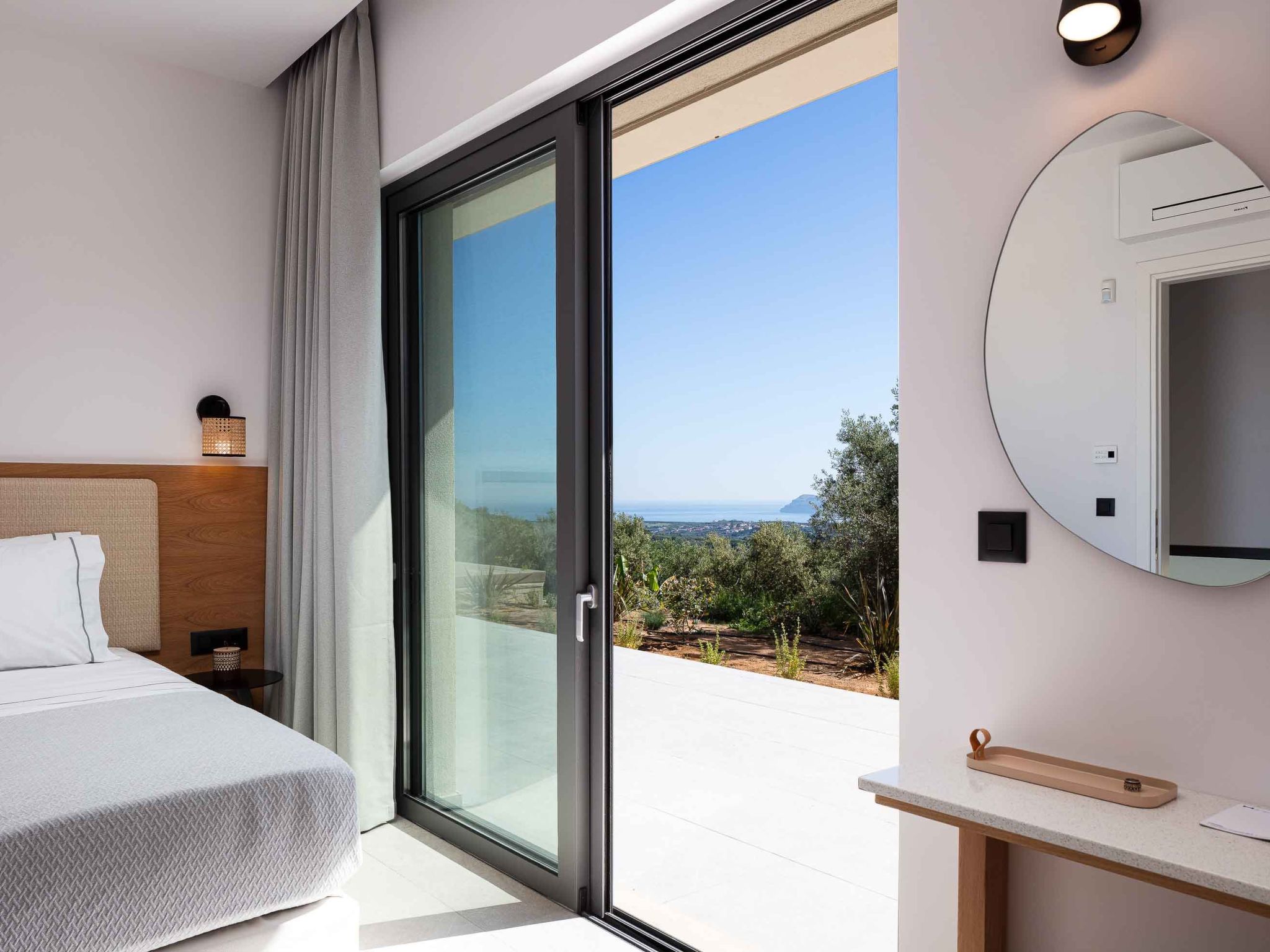 Villa Aglaea - Salzwasser-Pool und atemberaubender Meerblick-Binnen