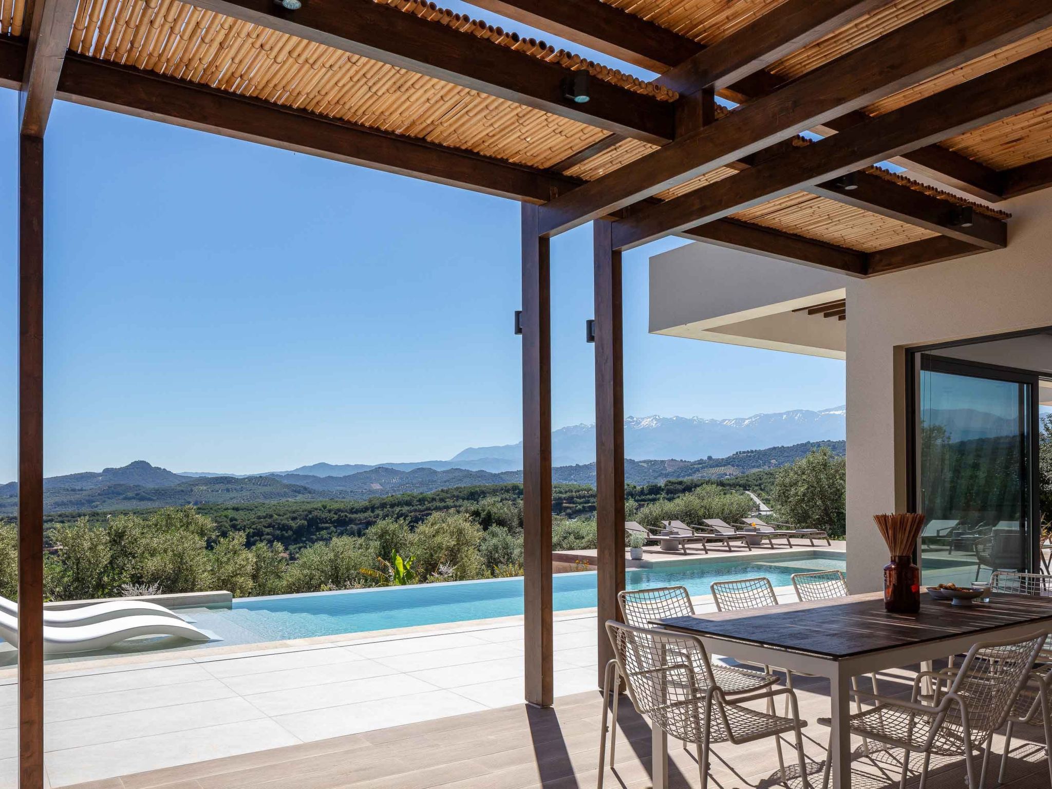 Villa Aglaea - Salzwasser-Pool und atemberaubender Meerblick-Binnen